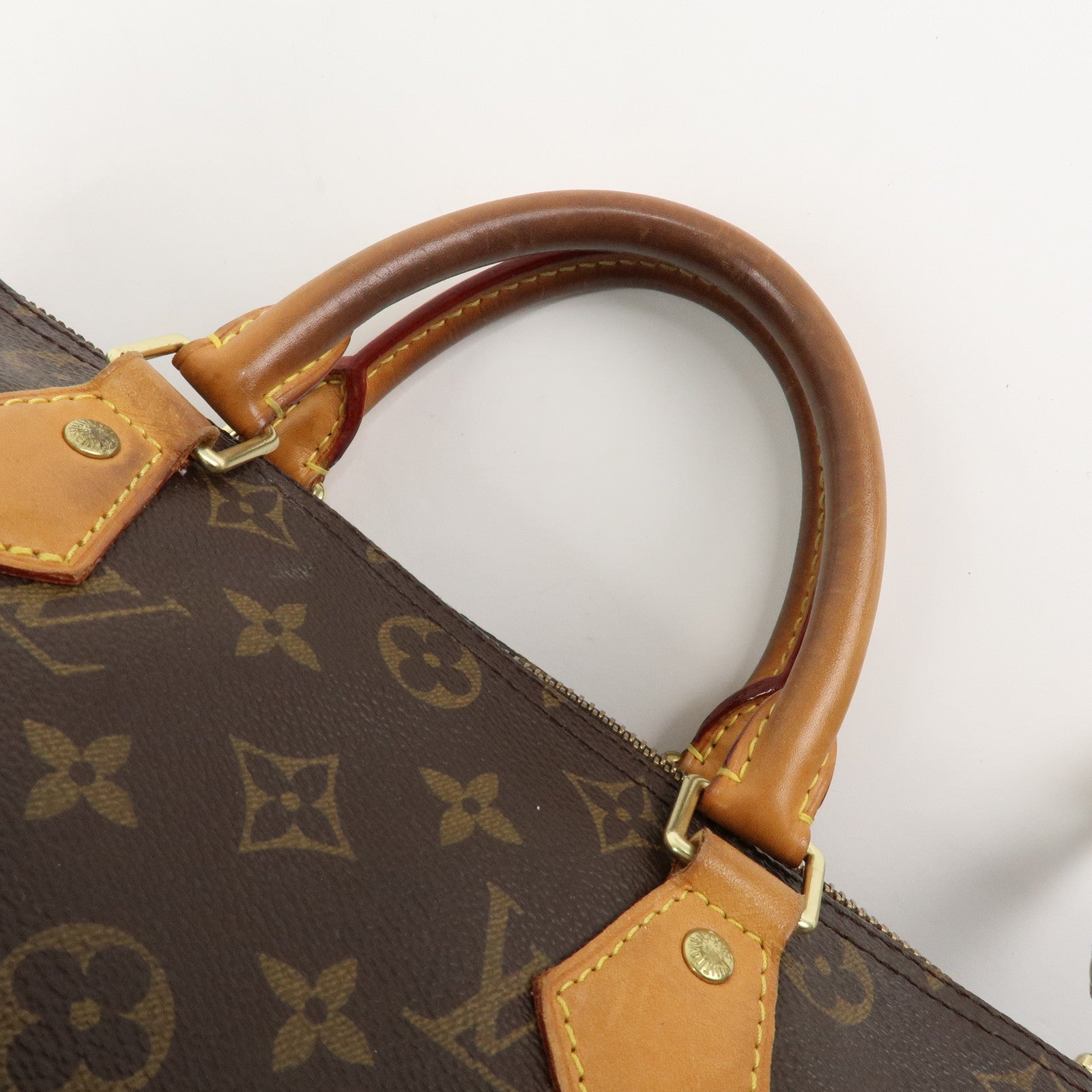 Louis Vuitton Monogram Speedy 30 Hand Bag Boston Bag M41108 Used