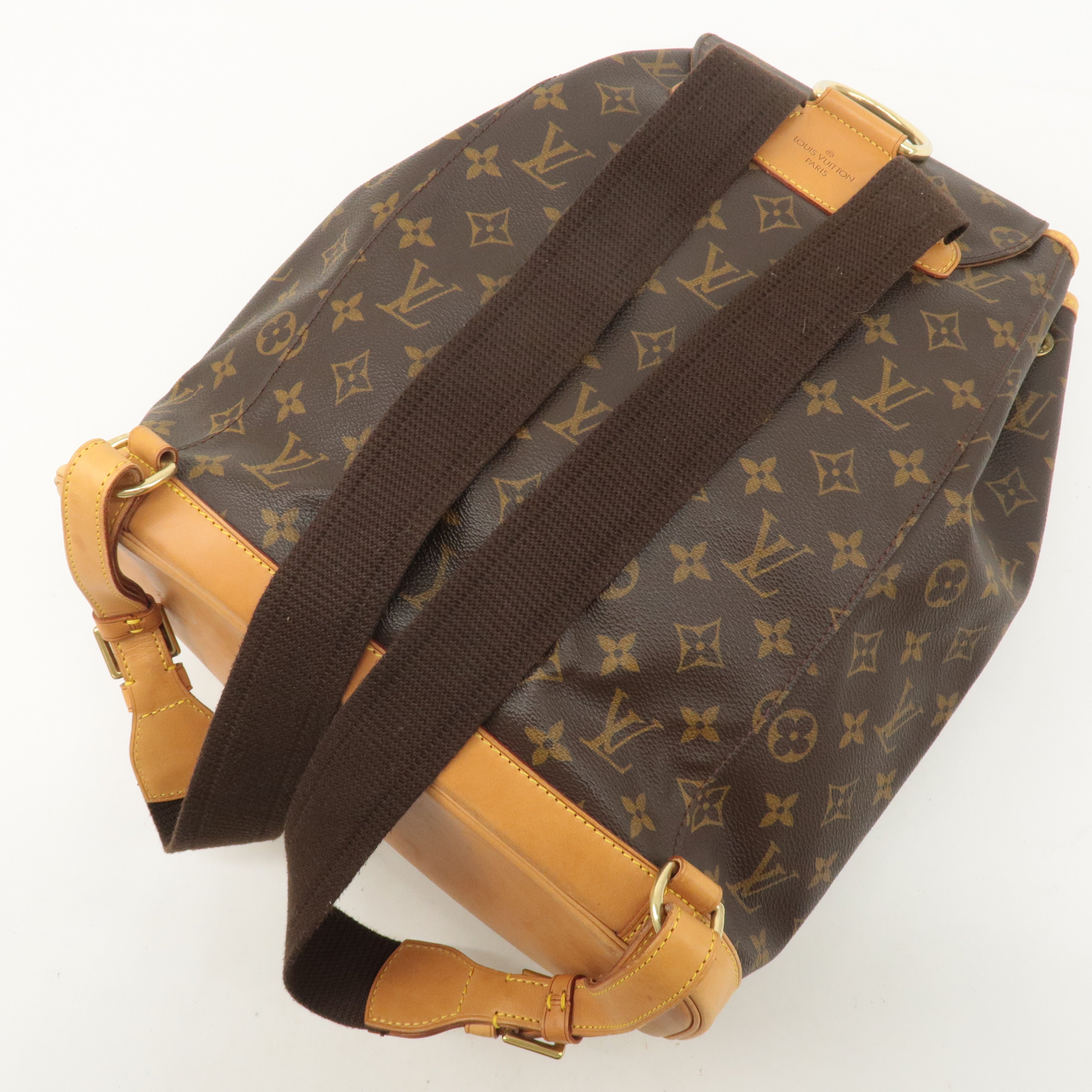 Louis Vuitton Monogram Montsouris GM Back Pack Brown M51135