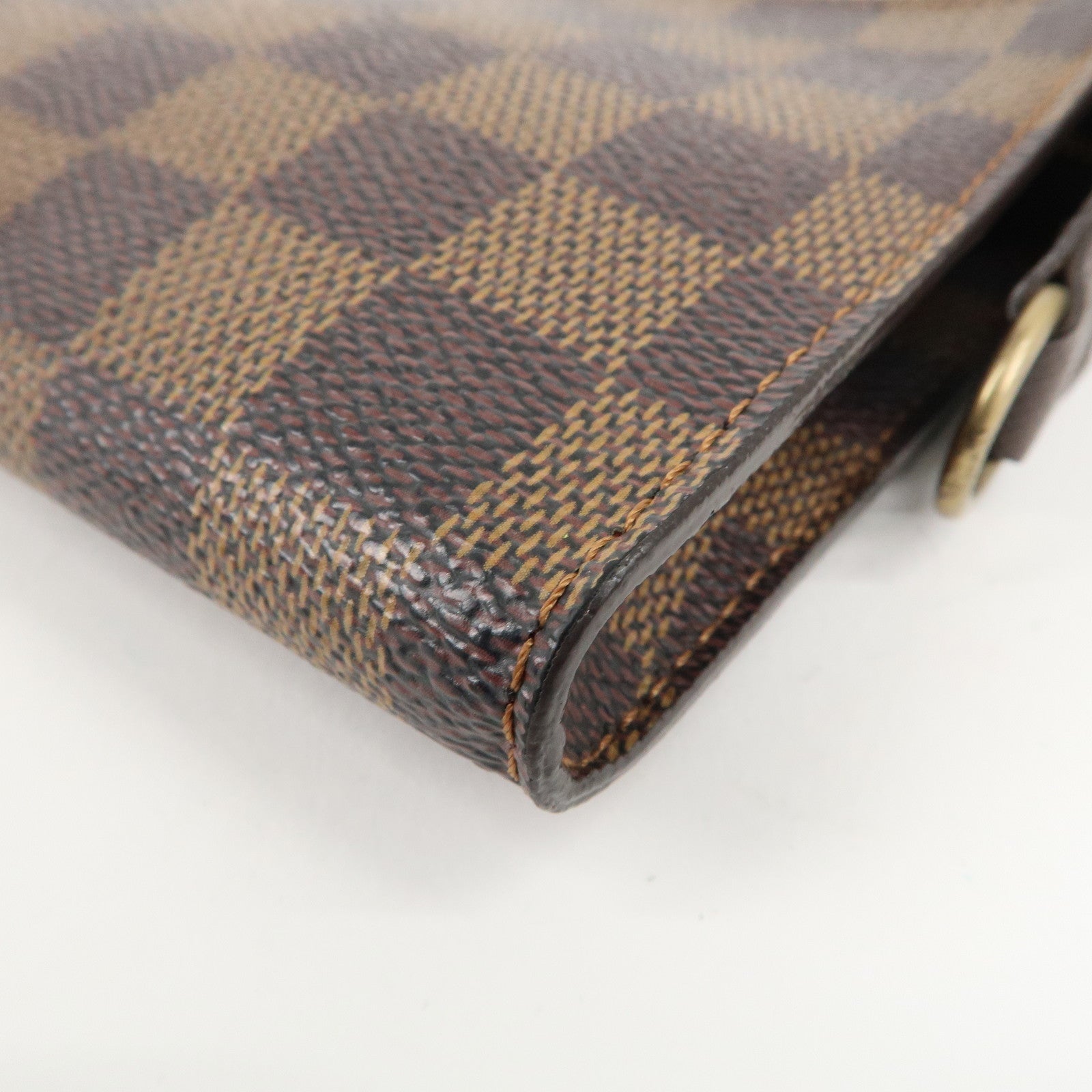 Louis Vuitton Damier Ebene Attached Pouch for Male Bag Brown