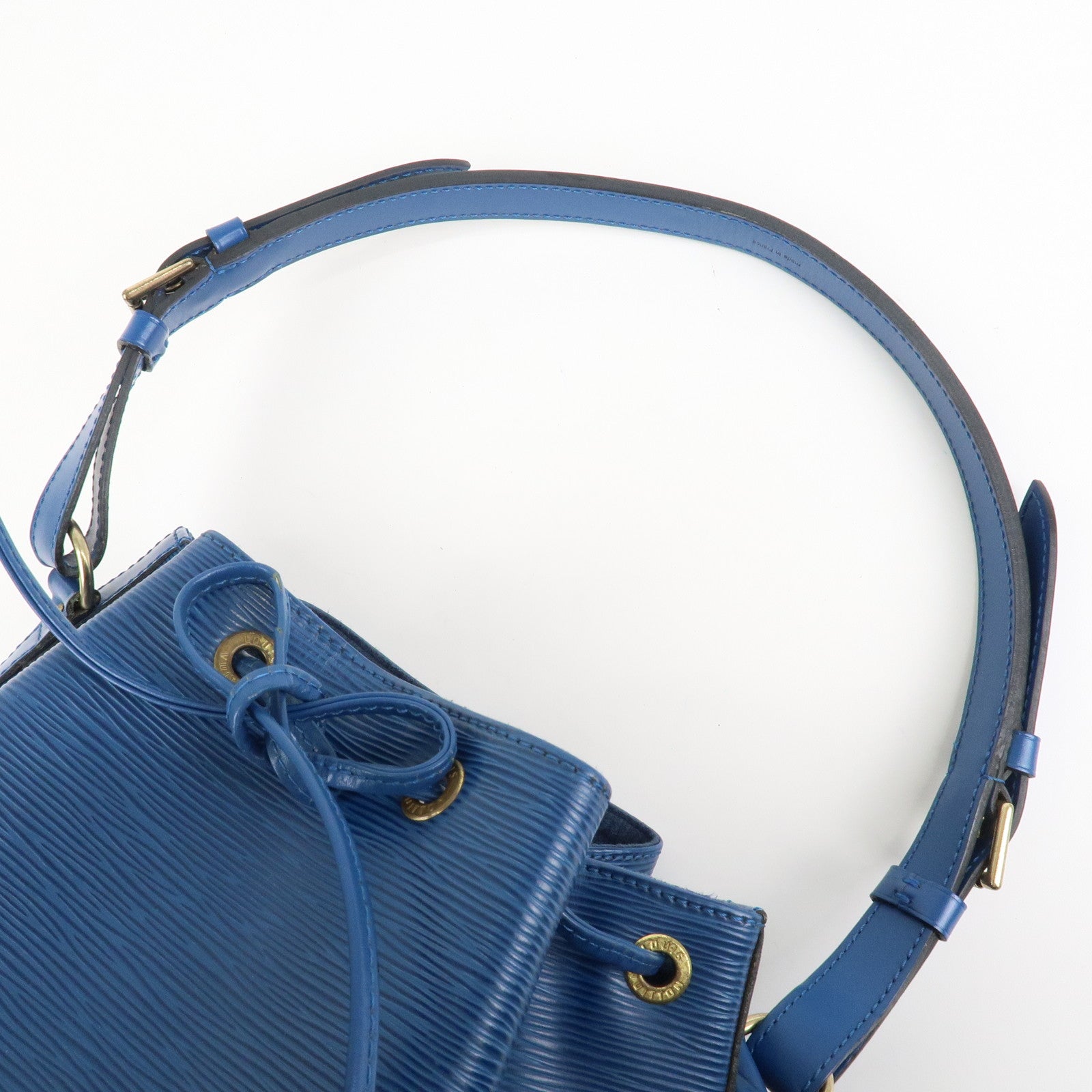 Louis Vuitton Epi Petit Noe Shoulder Bag Toledo Blue M44105