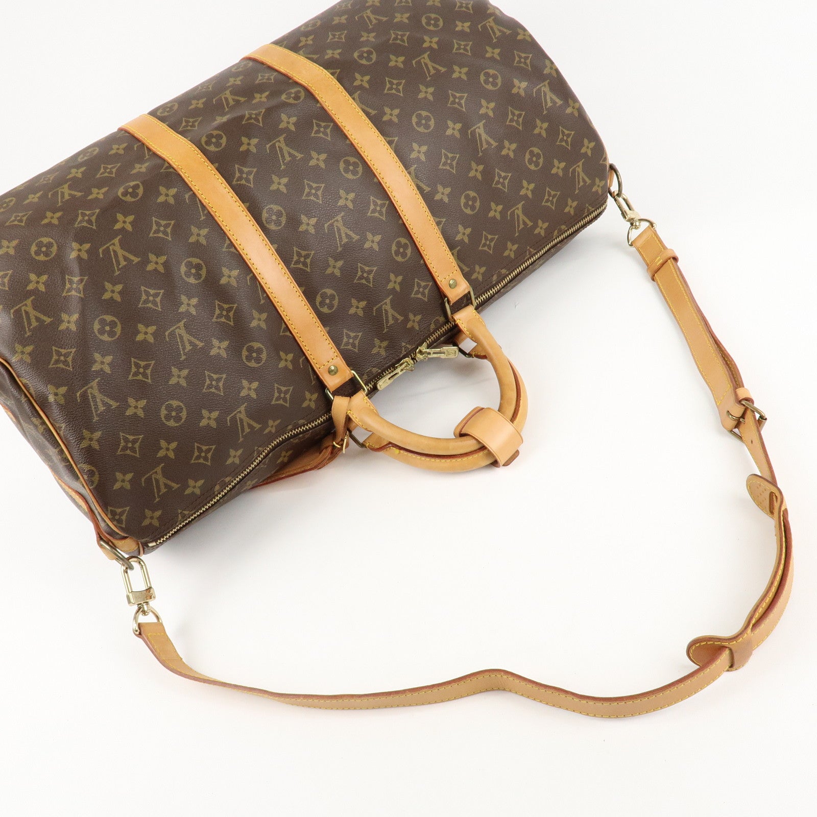 Louis Vuitton Monogram Keep All Bandouliere 55 Bag M41414 Used