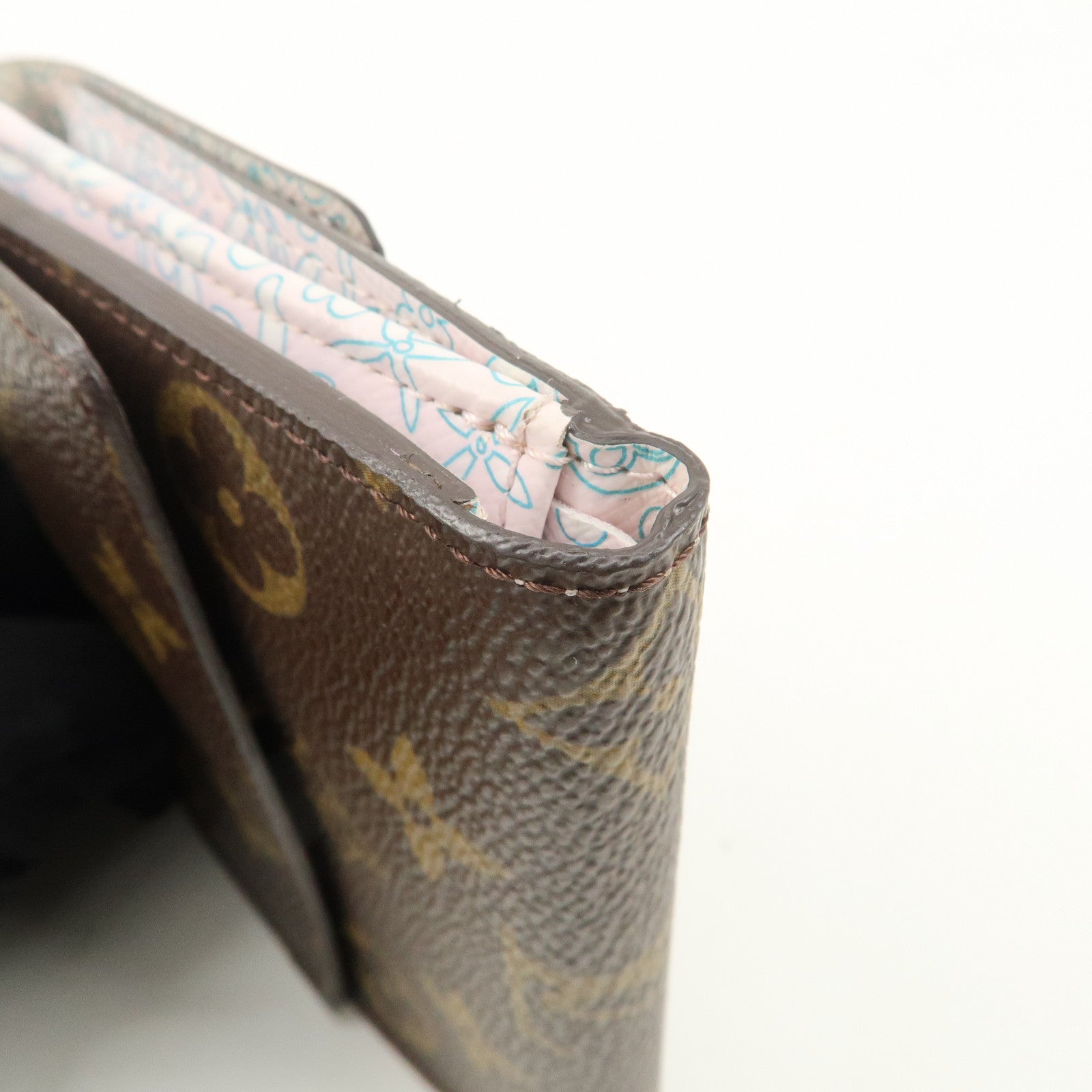 Louis Vuitton Monogram Fleuri Portefeuille Elise wallet