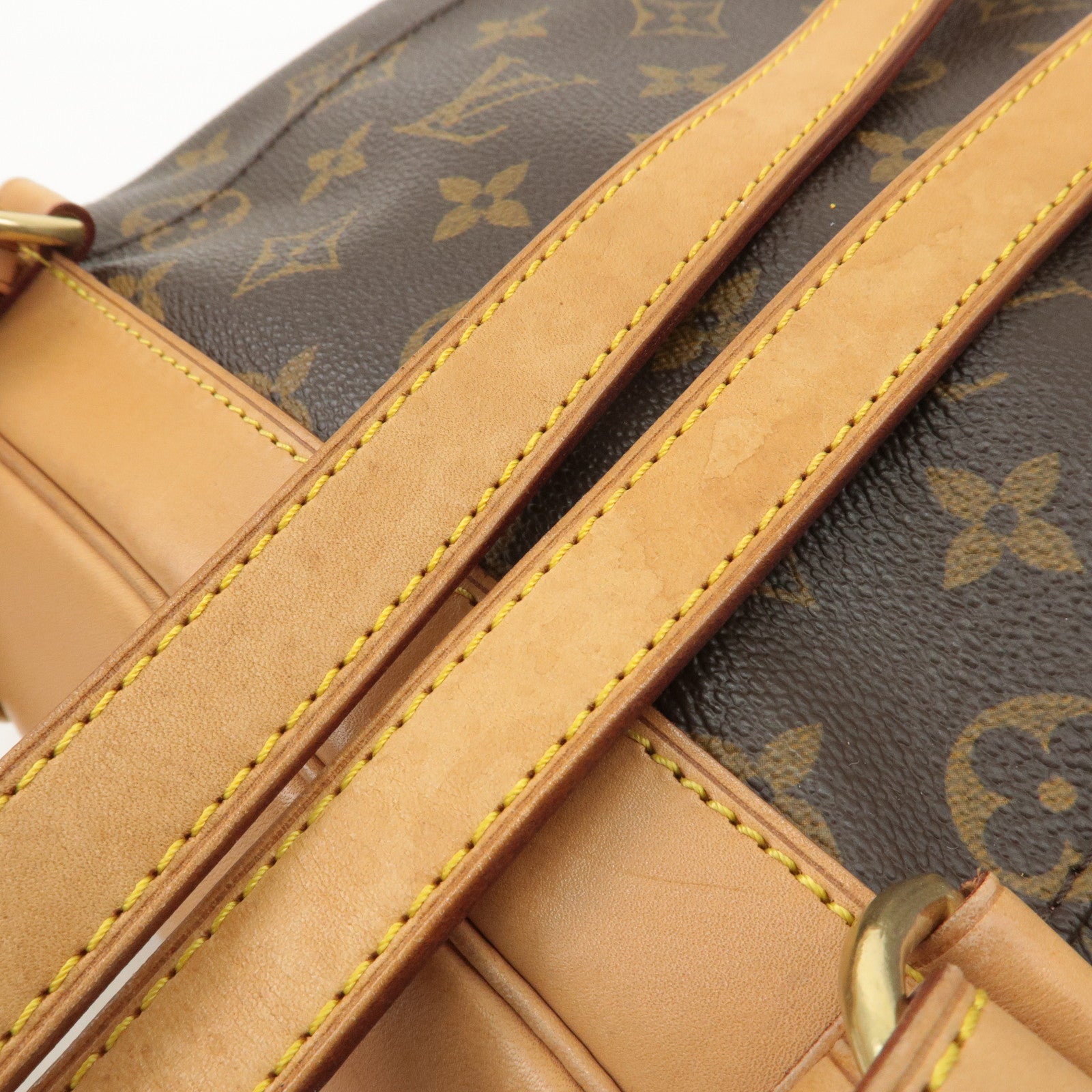 Louis Vuitton Monogram Montsouris MM Back Pack Bag M51136