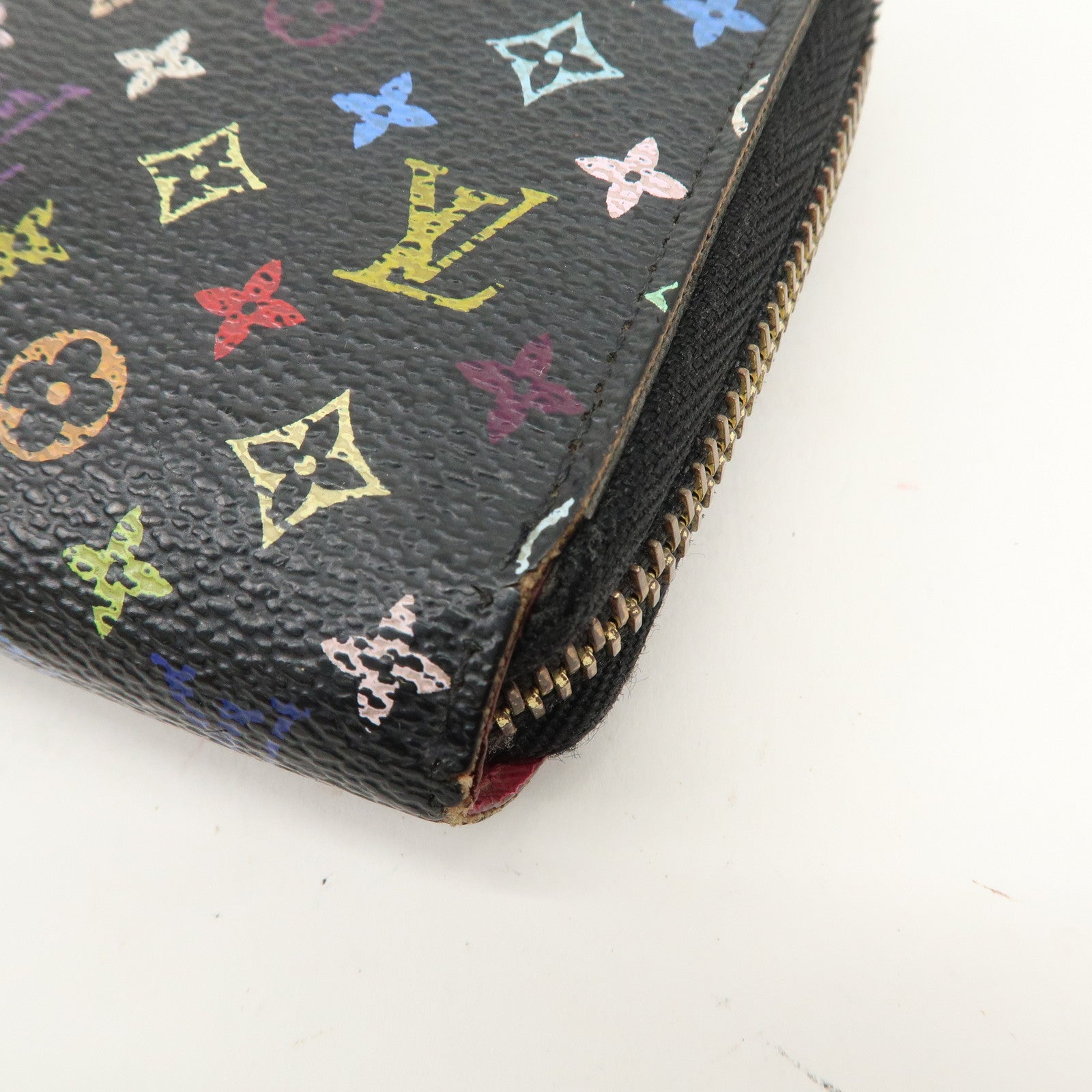 Louis Vuitton Monogram Multi Color Zippy Wallet Long Wallet M60243