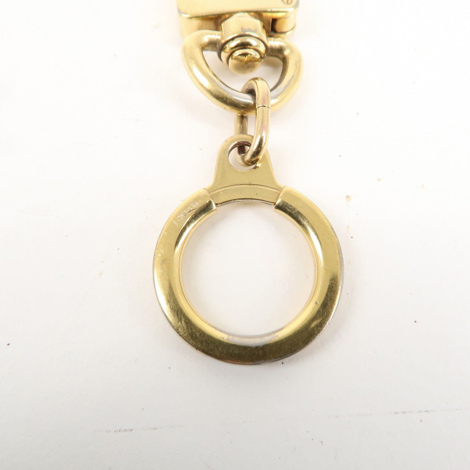 Louis Vuitton Set of 2 Ano Cles Key Chain Key Charm Gold M62694