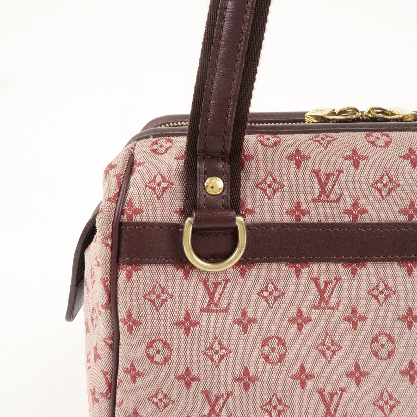 Louis Vuitton Monogram Mini Josephine PM Hand Bag Cerise M92314