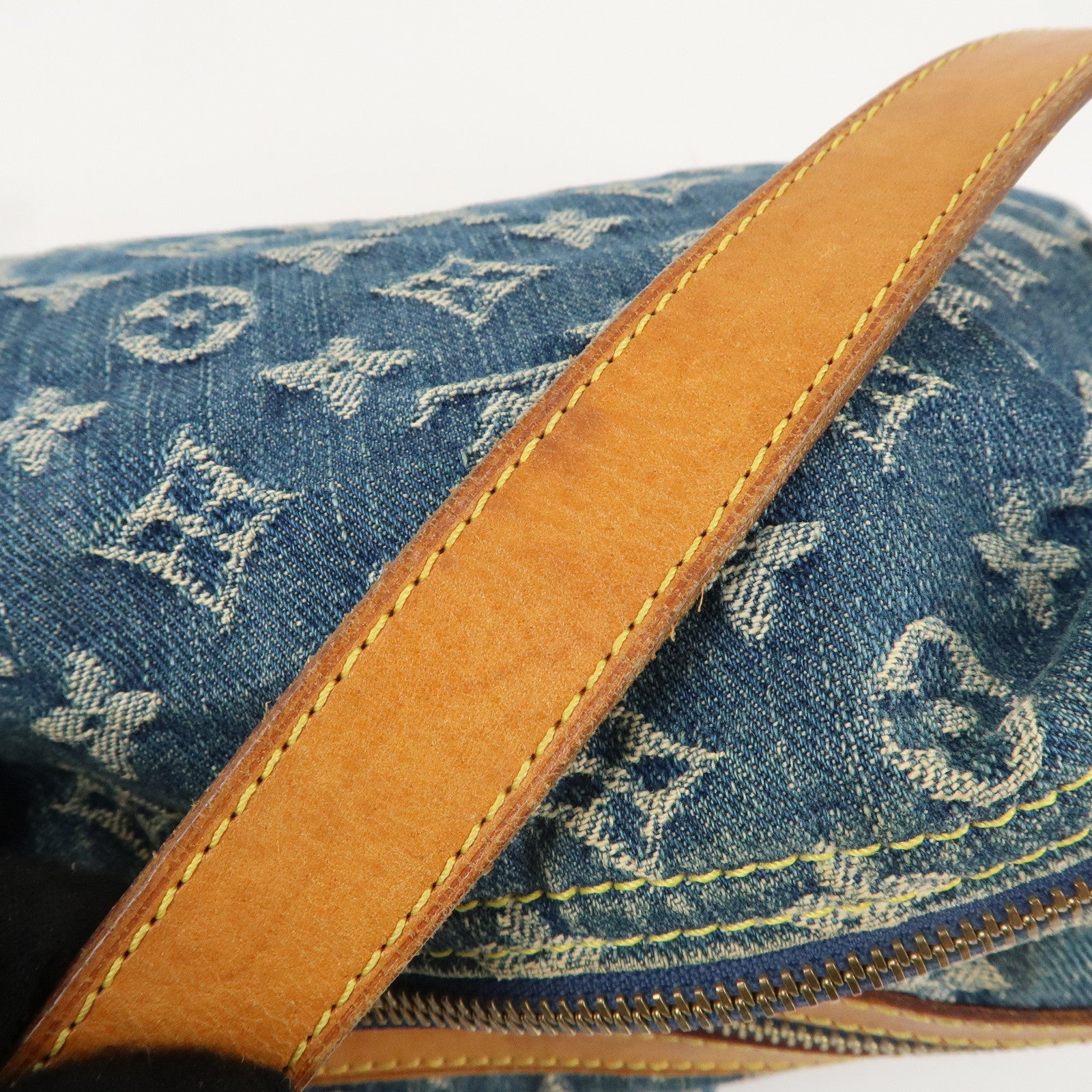 Louis Vuitton Monogram Denim Baggy PM Shoulder Bag M95049