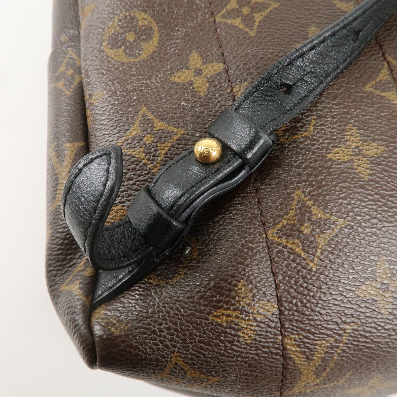 Louis Vuitton Monogram Palm Springs Back Pack PM Brown M44871