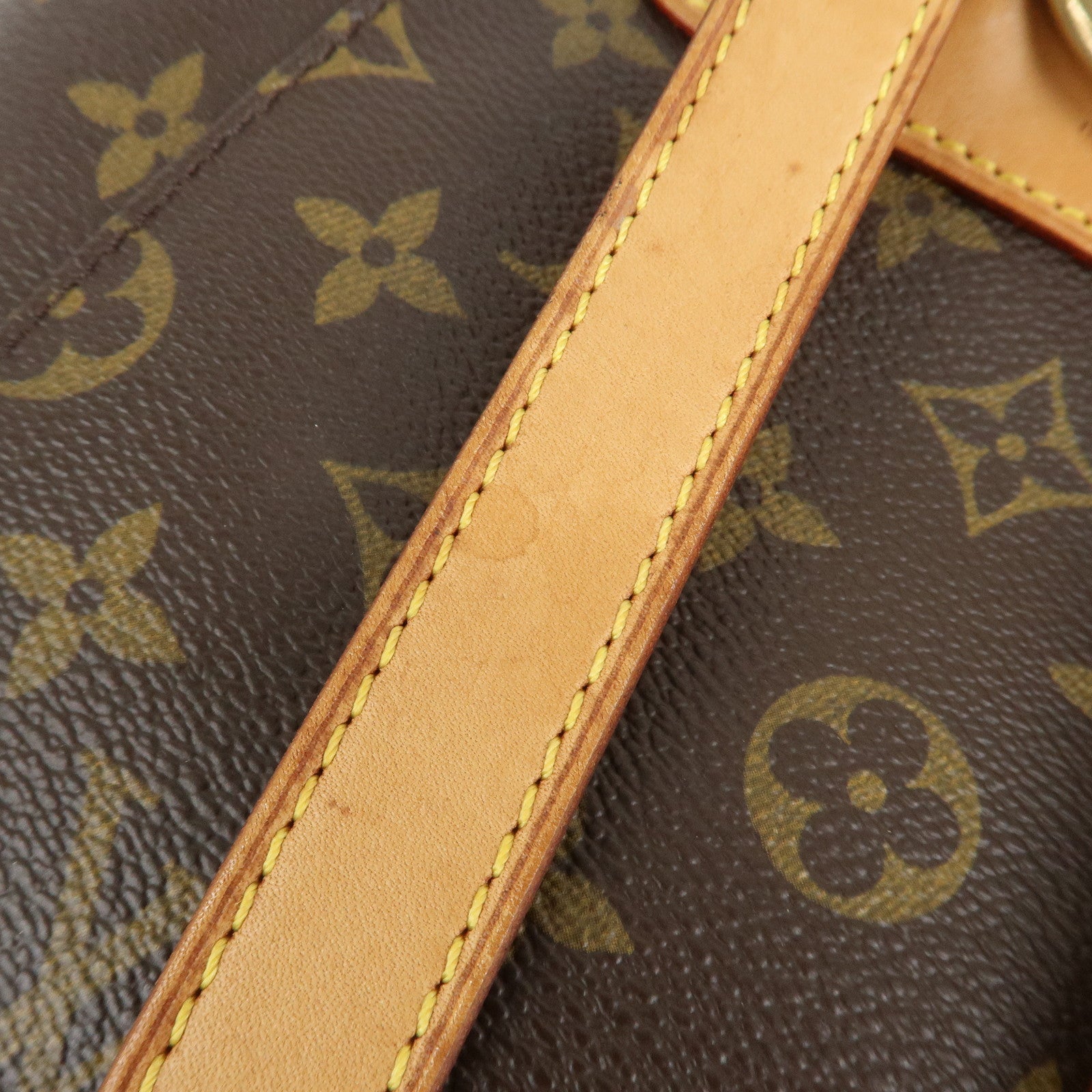 Louis Vuitton Monogram Montsouris MM Back Pack Bag M51136 Used