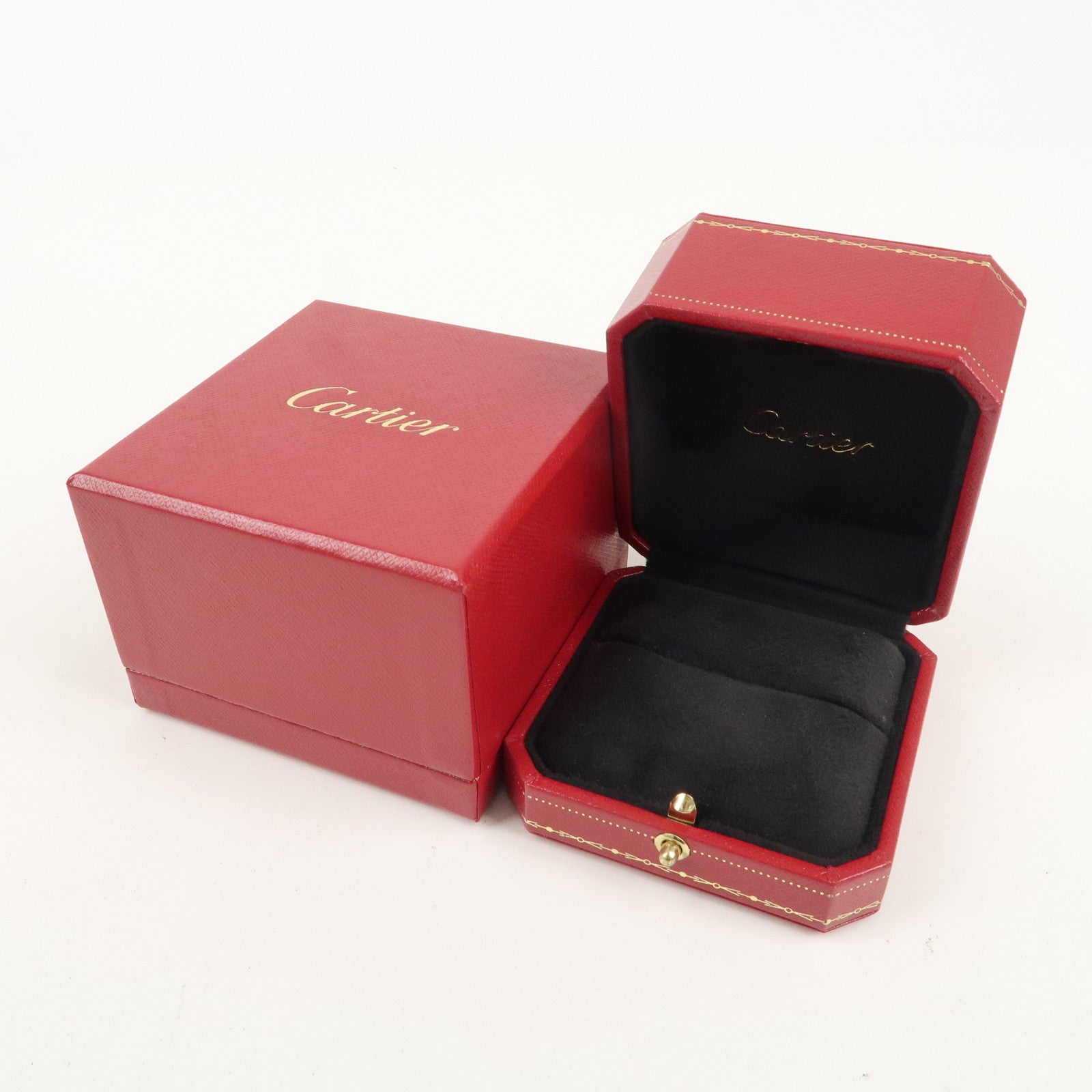 Cartier Set of 2 Ring Box Display Box Jewelry Box For Ring