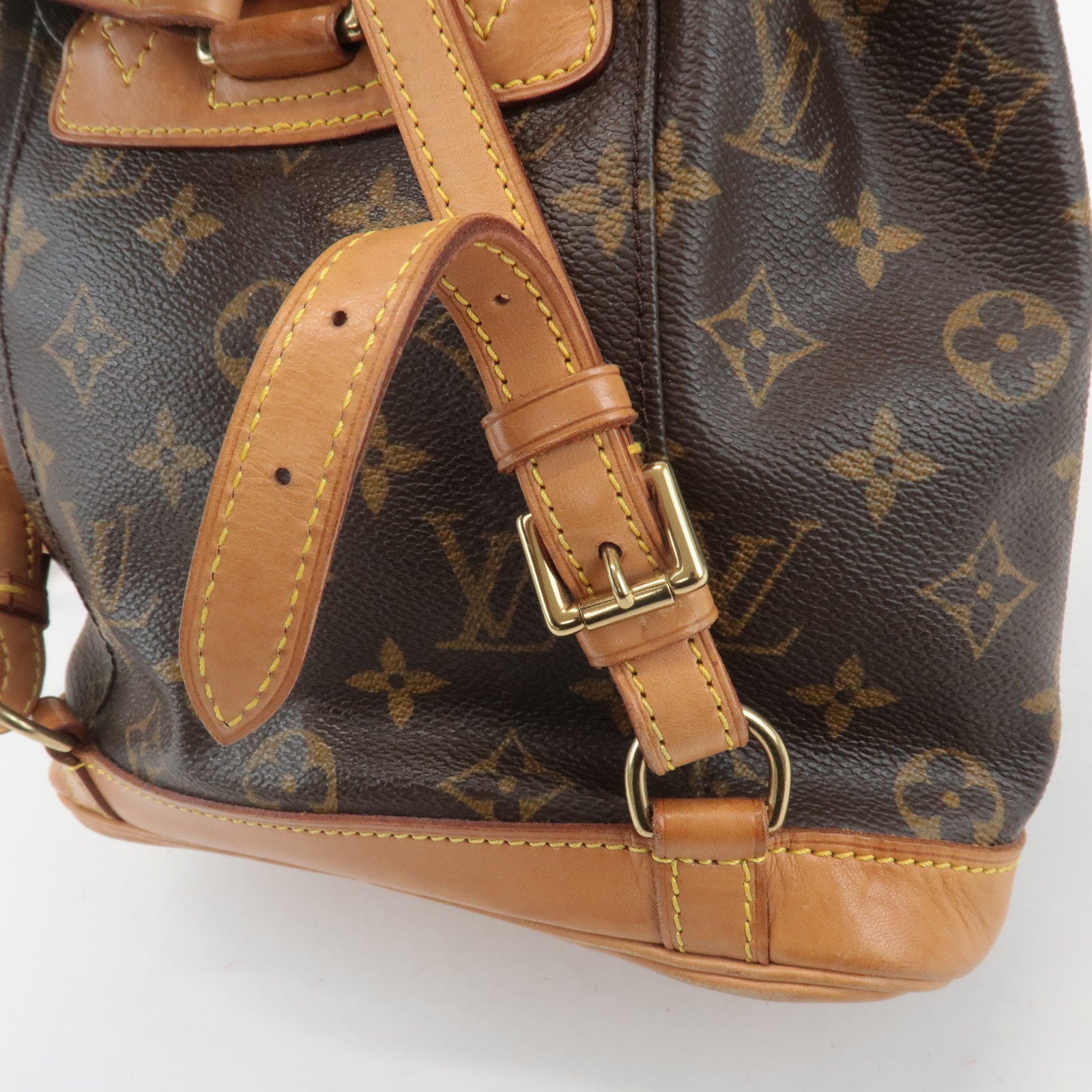 Louis Vuitton Monogram Mini Montsouris Back Pack Brown M51137 Used