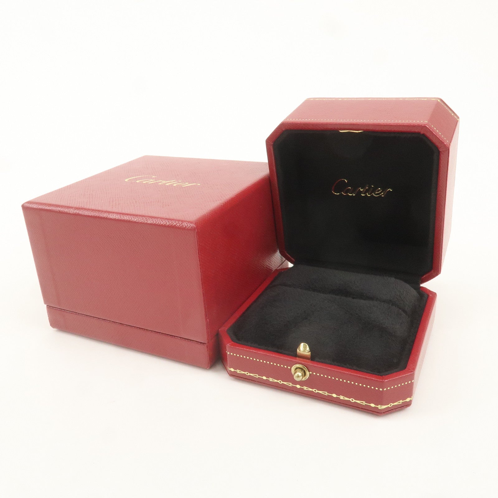 Cartier Set of 2 Ring Box Display Box Jewelry Box For Ring