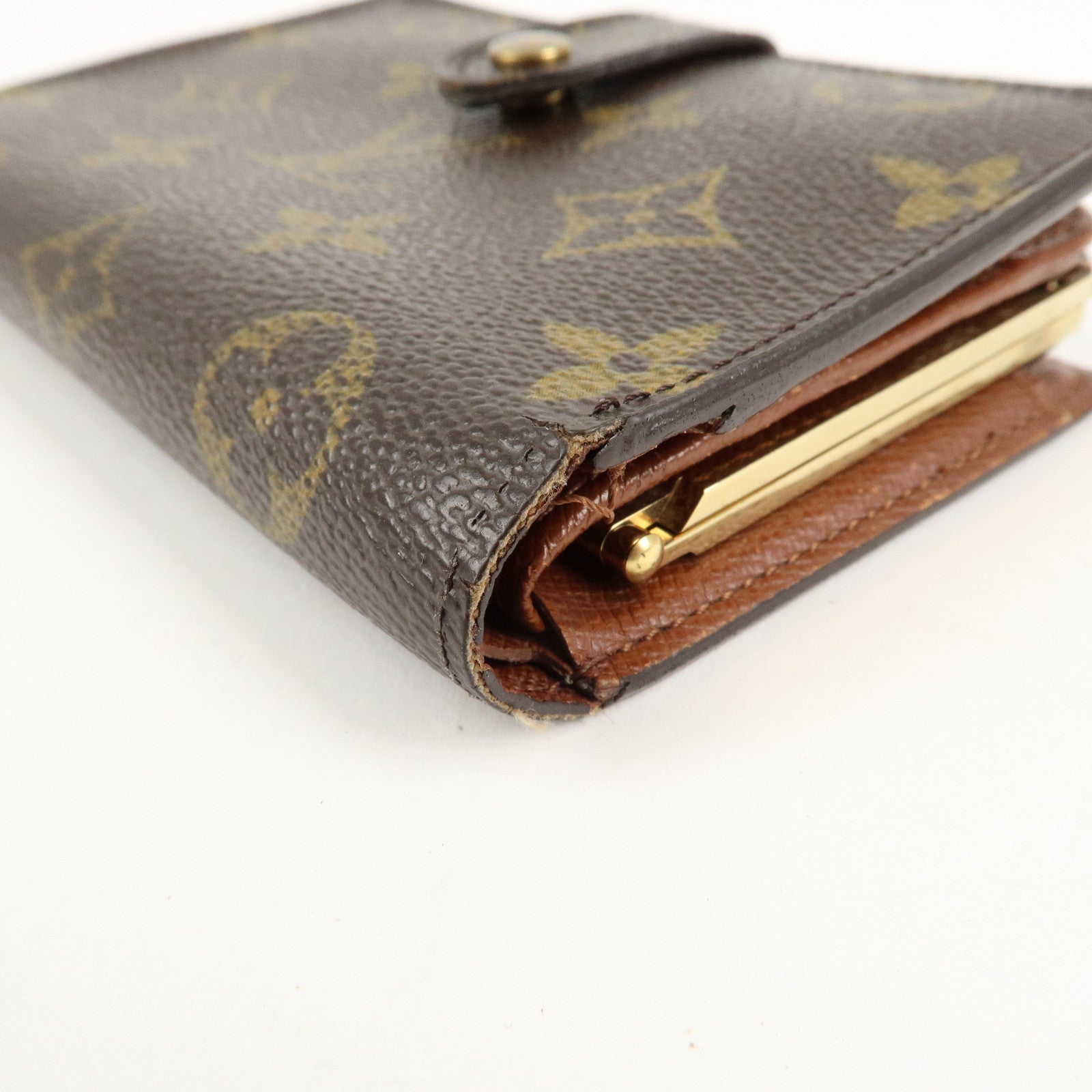 Louis Vuitton Monogram Porte Monnaie Billets Viennois M61663 Used