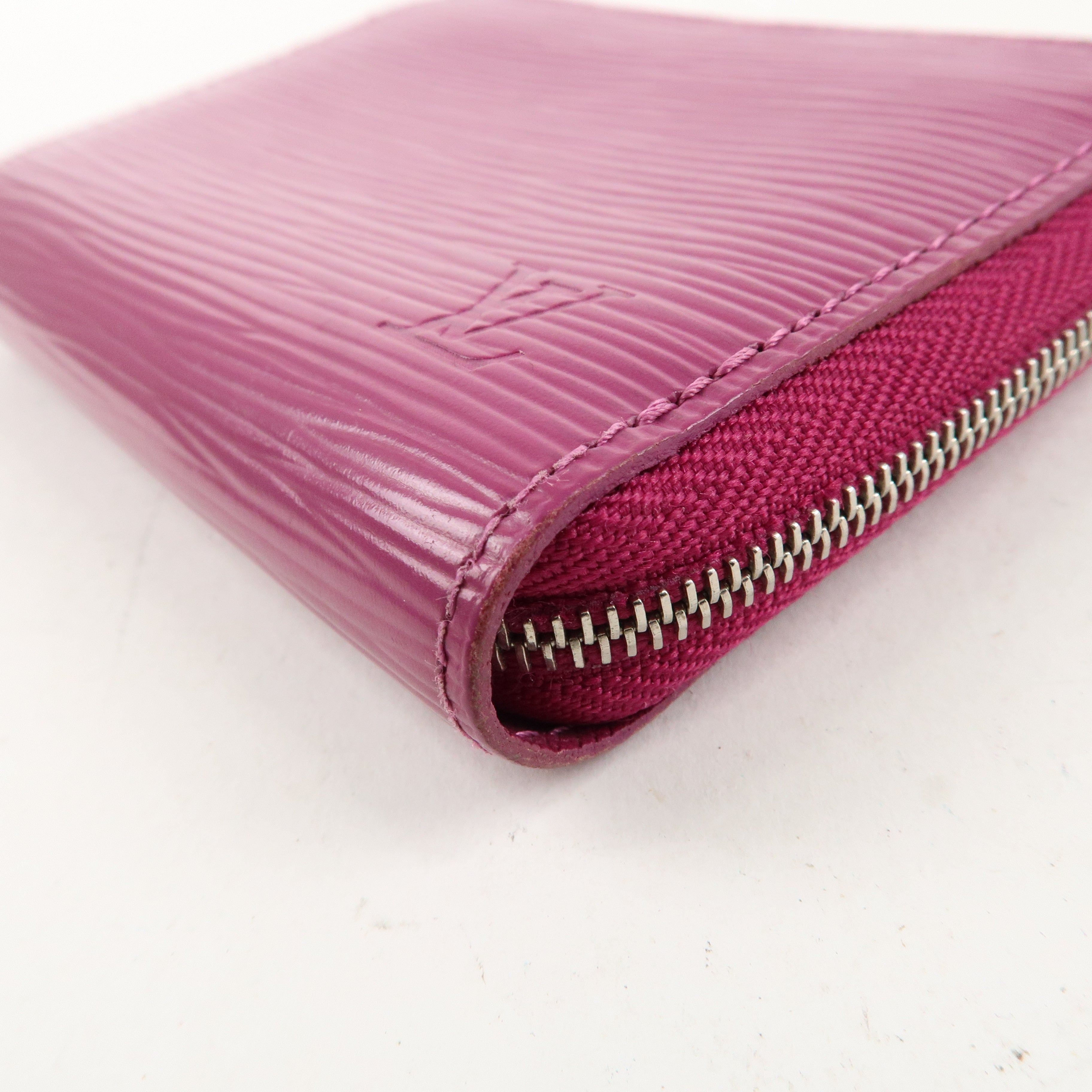 Louis Vuitton Epi Zippy Coin Purse Coin Case Fuchsia M60383