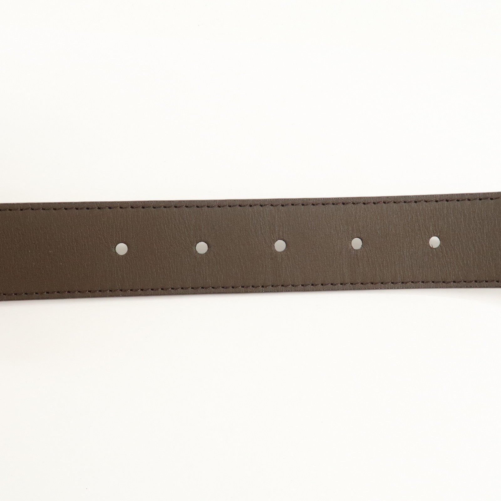 Louis Vuitton Damier Ebene Saint Tulle Carre Belt 100/40 M6944 Used