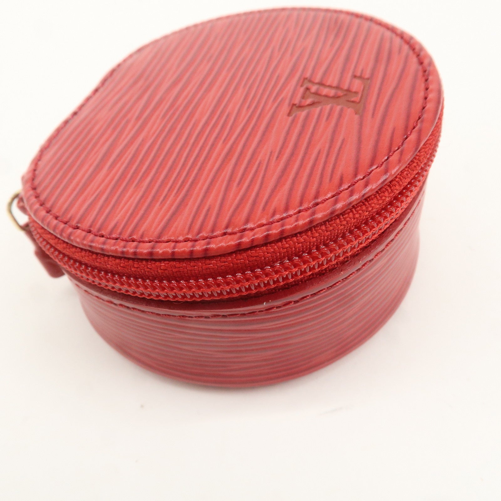 Louis Vuitton Epi Ecrin Bijoux8 Jewelry Case Castillian Red M48227