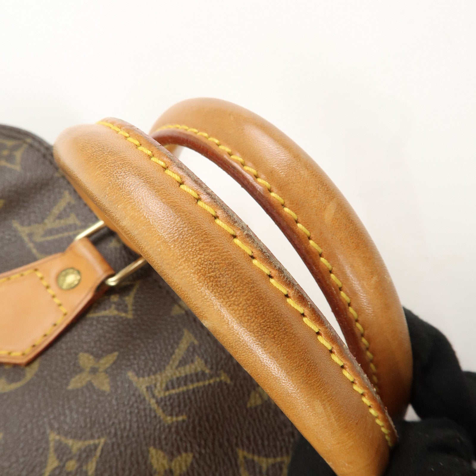 Louis Vuitton Monogram Alma Hand Bag Brown M51130