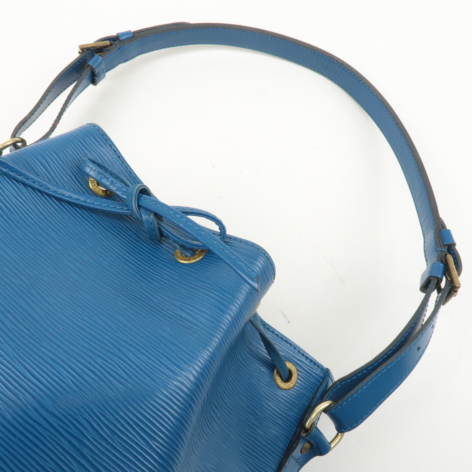 Louis Vuitton Epi Petit Noe Shoulder Bag Toledo Blue M44105