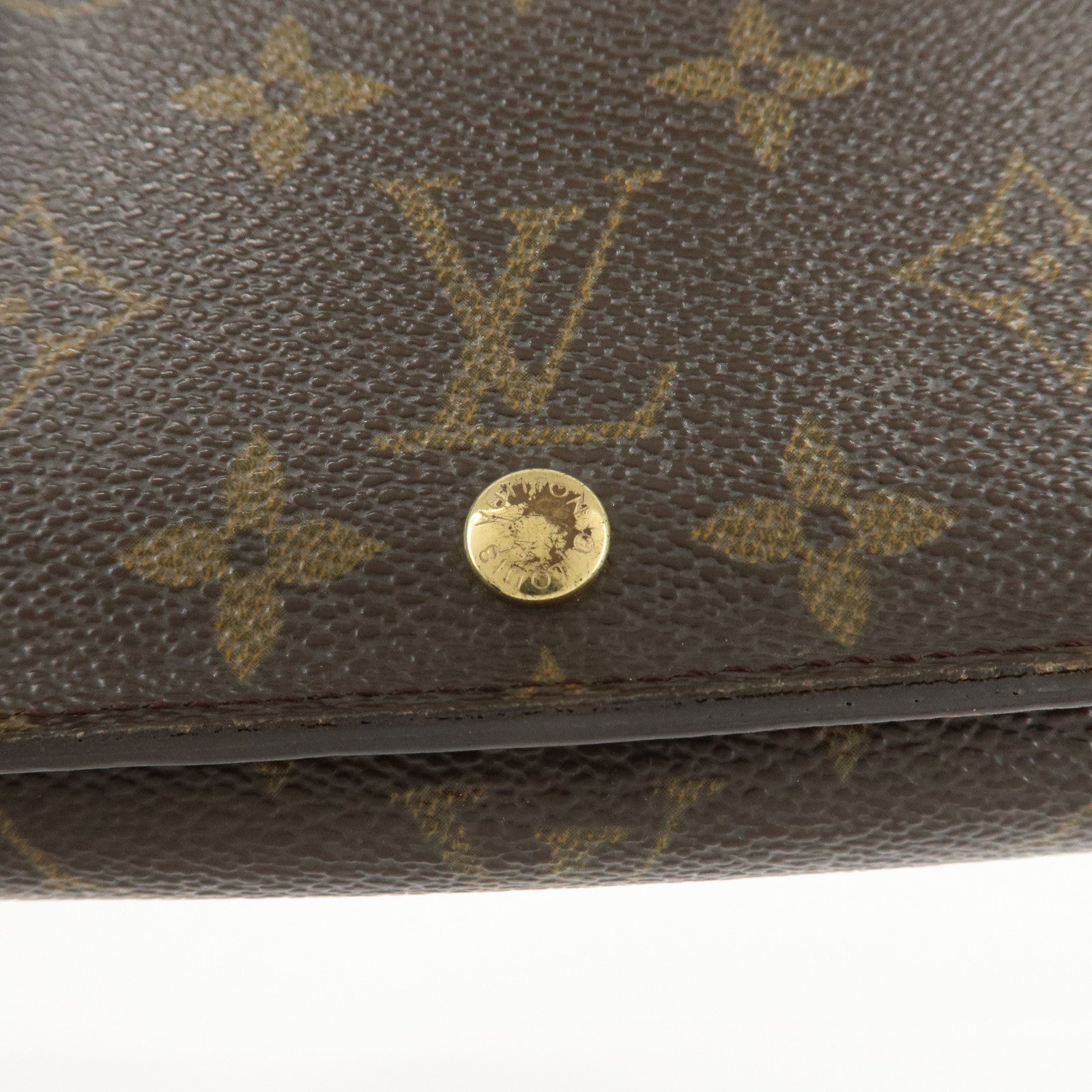 Louis Vuitton Monogram Set of 2 Wallet M61730 Used