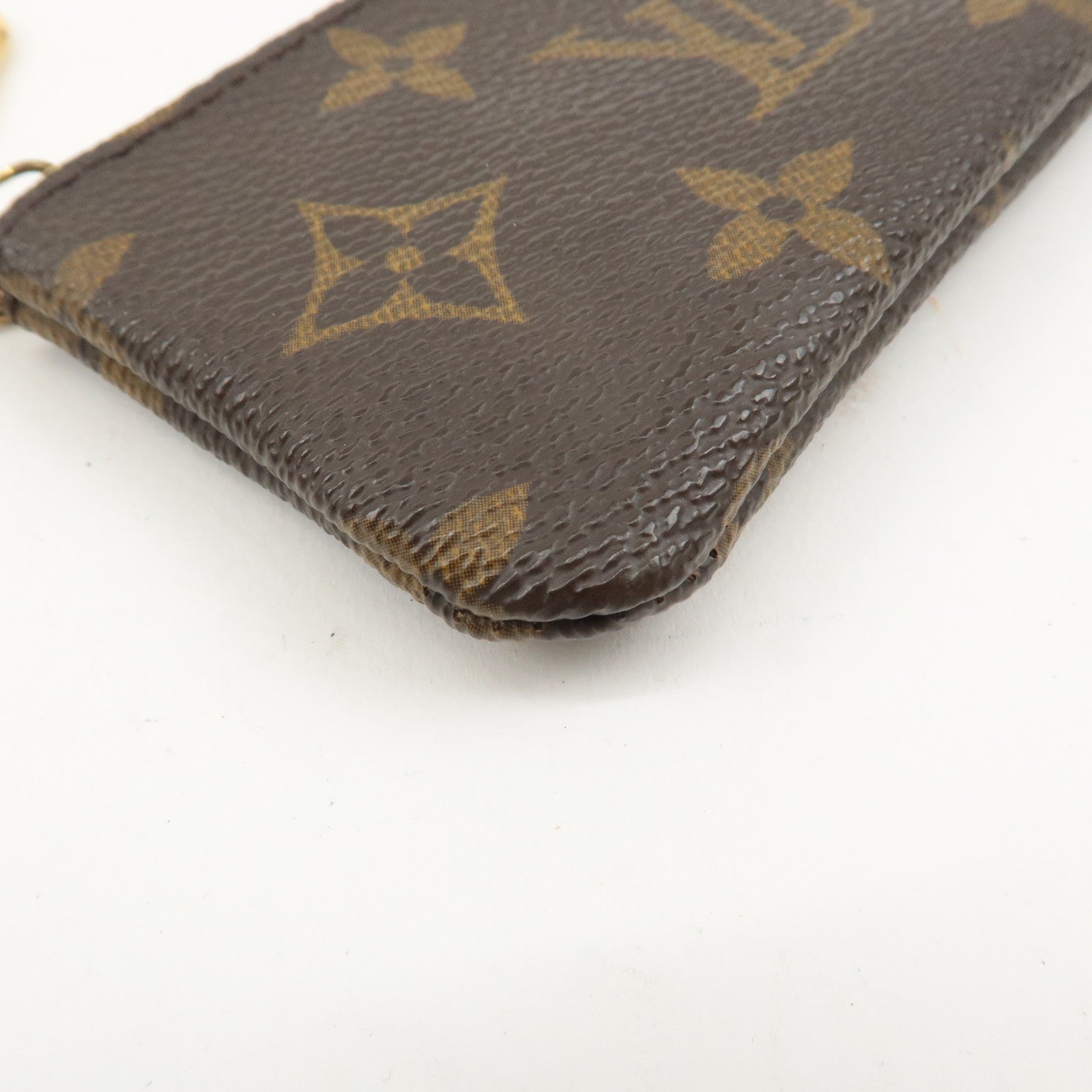 Louis Vuitton Monogram Pochette Cles Coin Case Key Case M62650