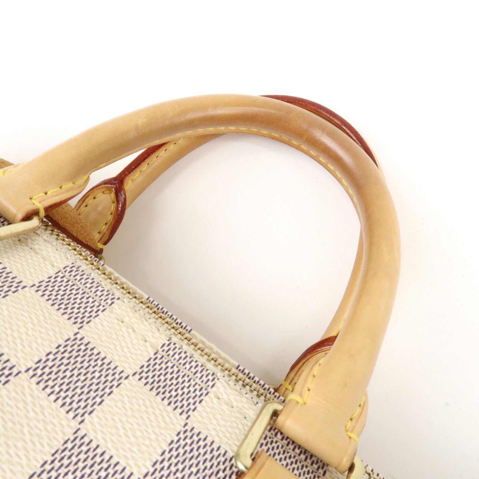 Louis Vuitton Damier Azur Speedy 25 Boston Bag Hand Bag N41534 Used