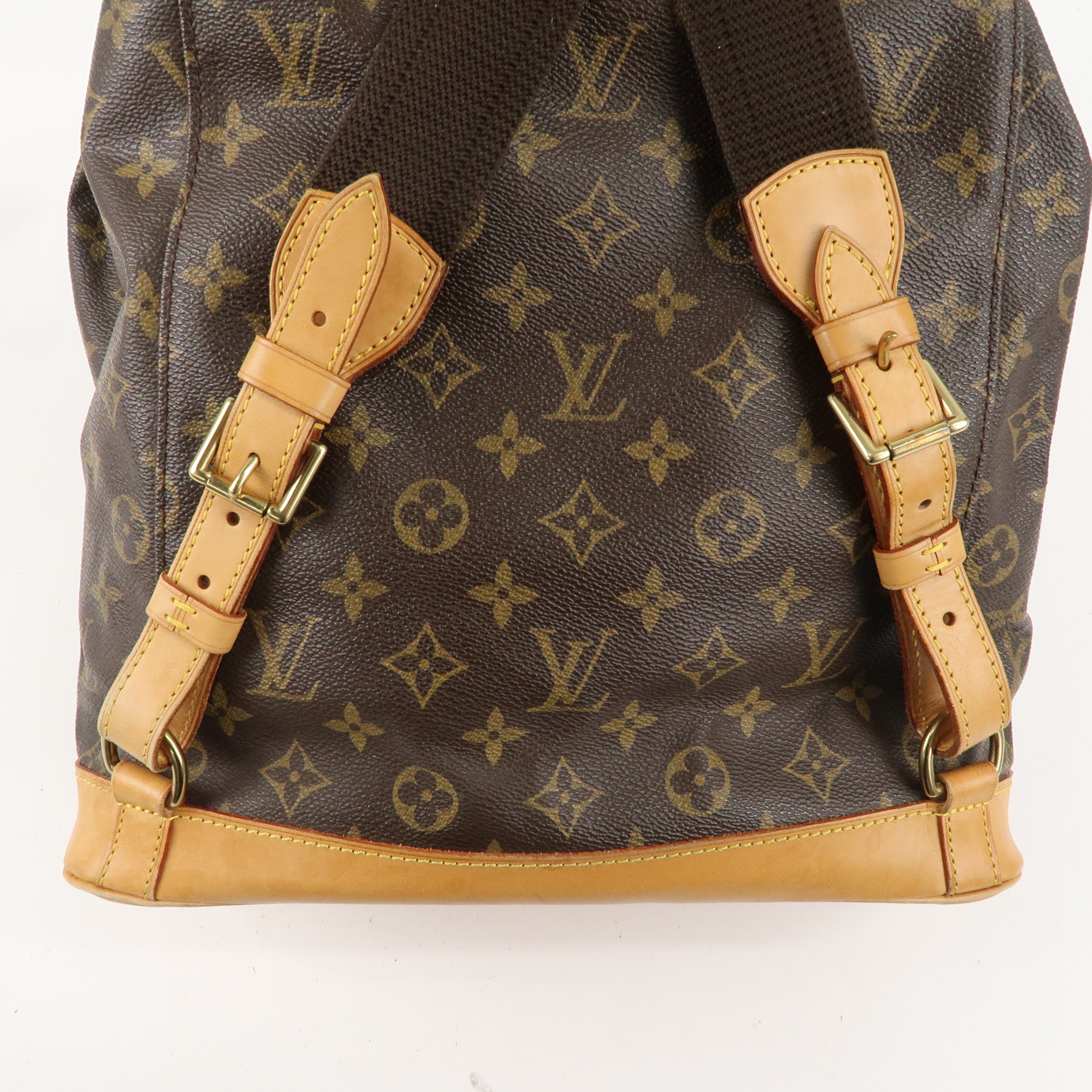 Louis Vuitton Monogram Montsouris GM Back Pack Brown M51135