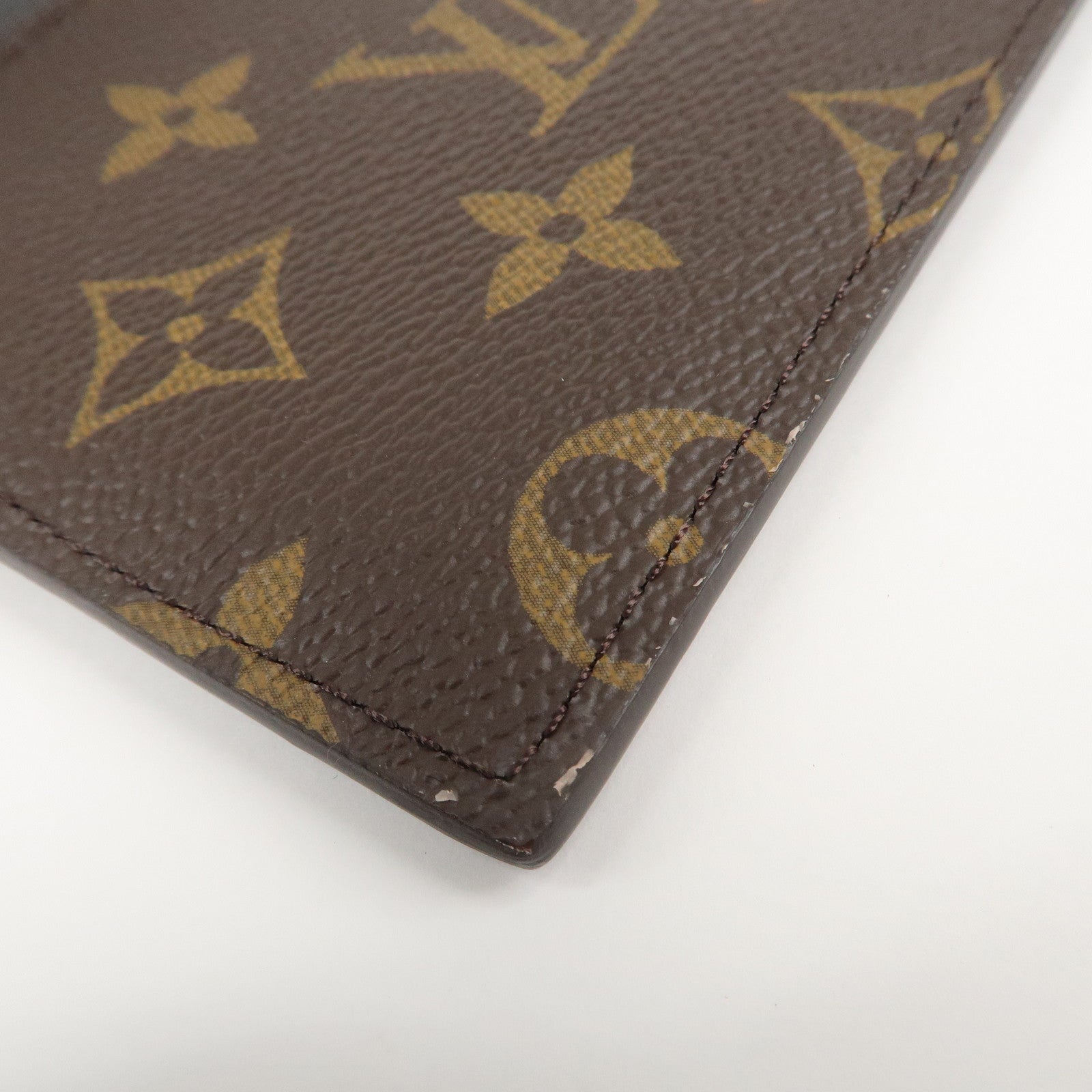 Louis Vuitton Monogram Reverse Slim Purse Card Case M80348 Used