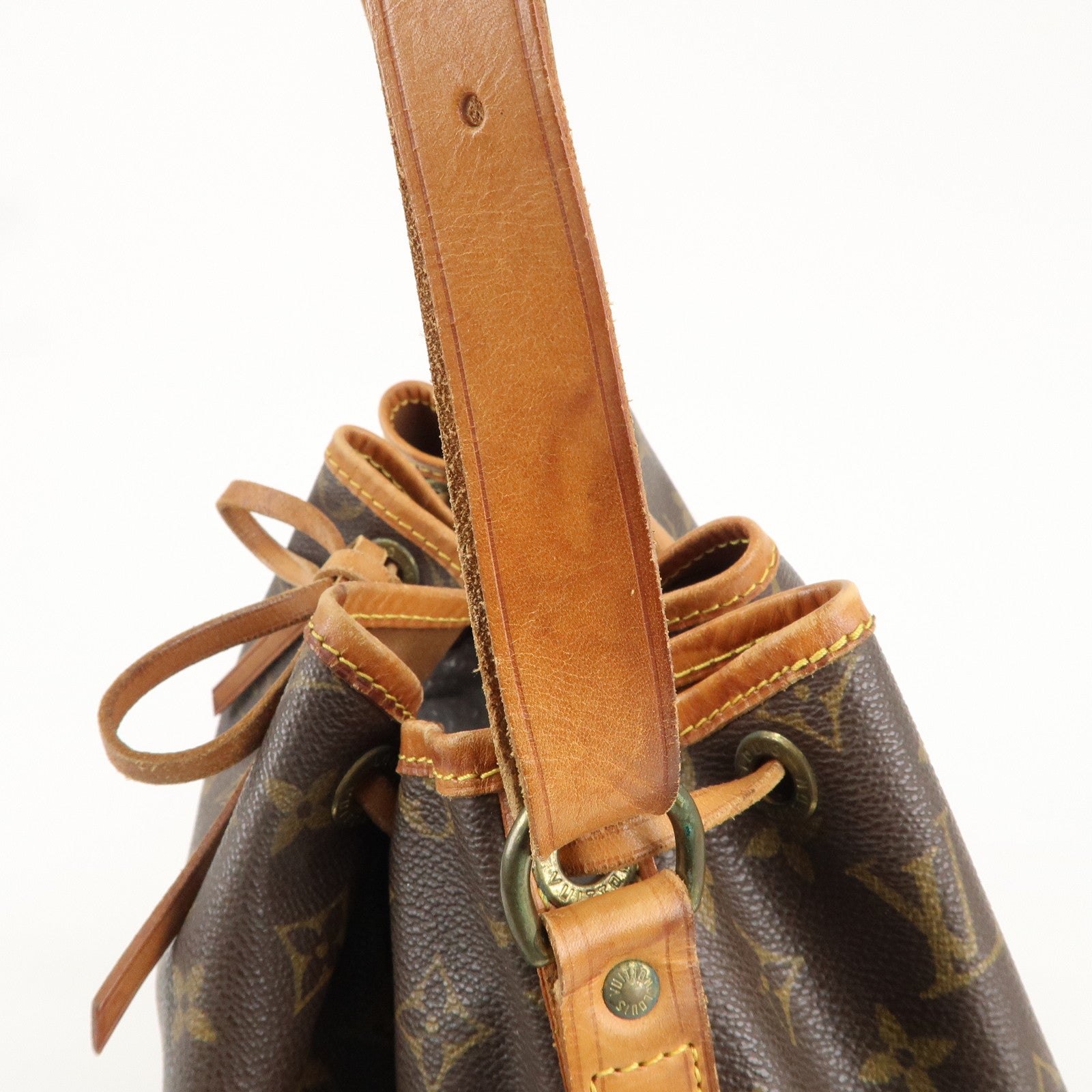 Louis Vuitton Monogram Noe Shoulder Bag Hand Bag Brown M42224