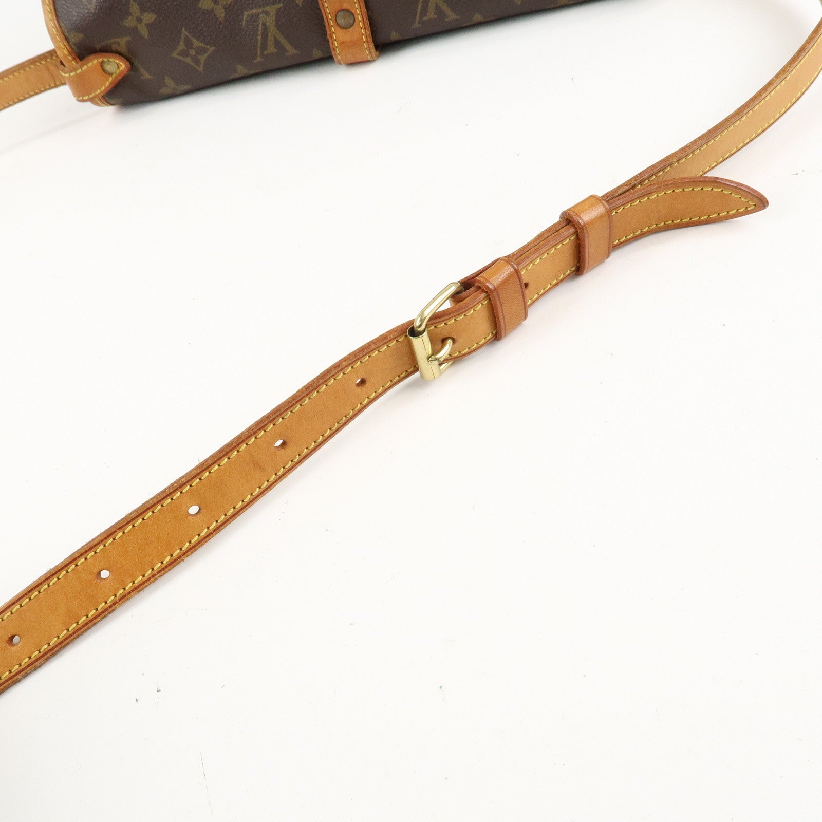 Louis Vuitton Monogram Saumur 30 Crossbody Bag Brown M42256 Used