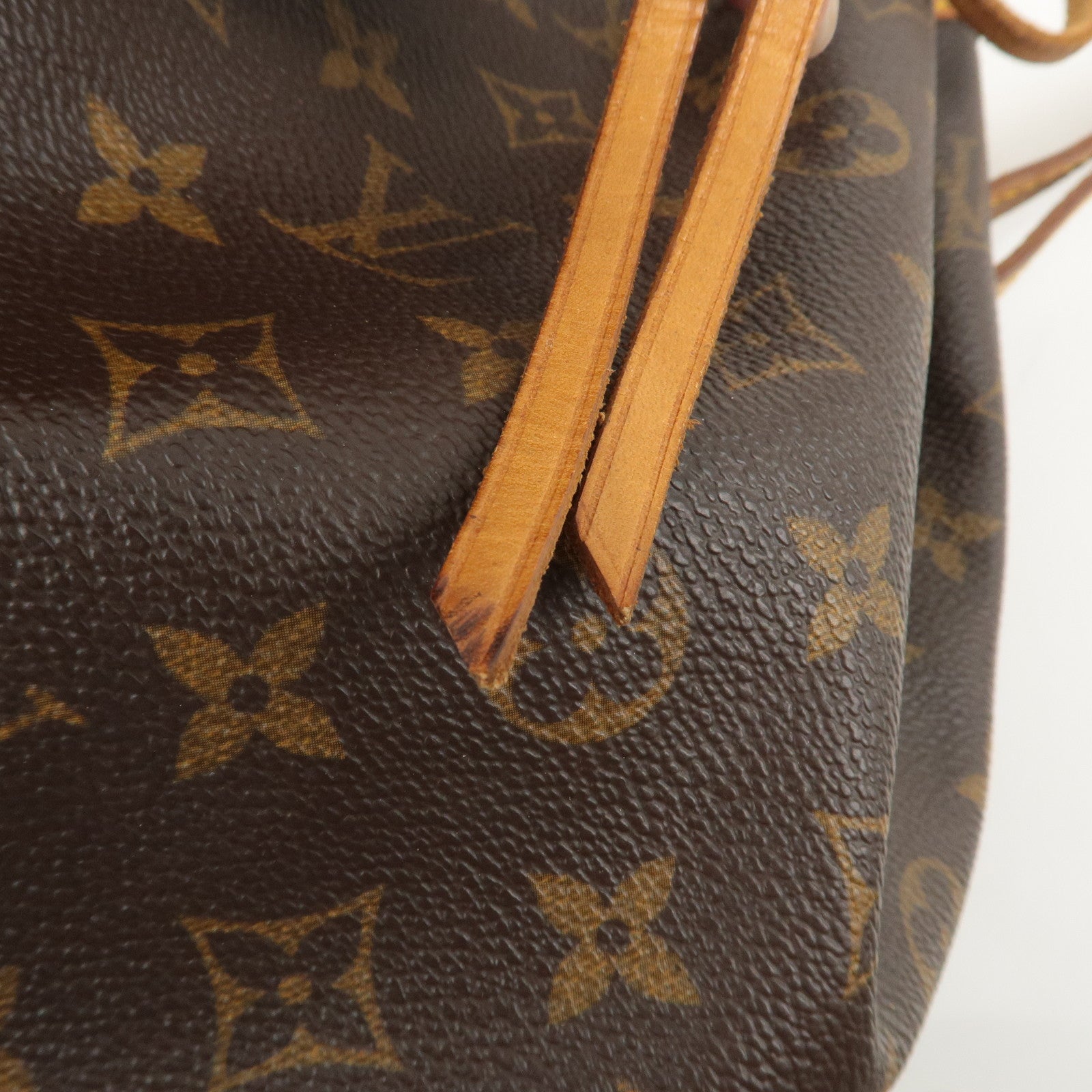 Louis Vuitton Monogram Petit Noe Shoulder Bag Brown M42226