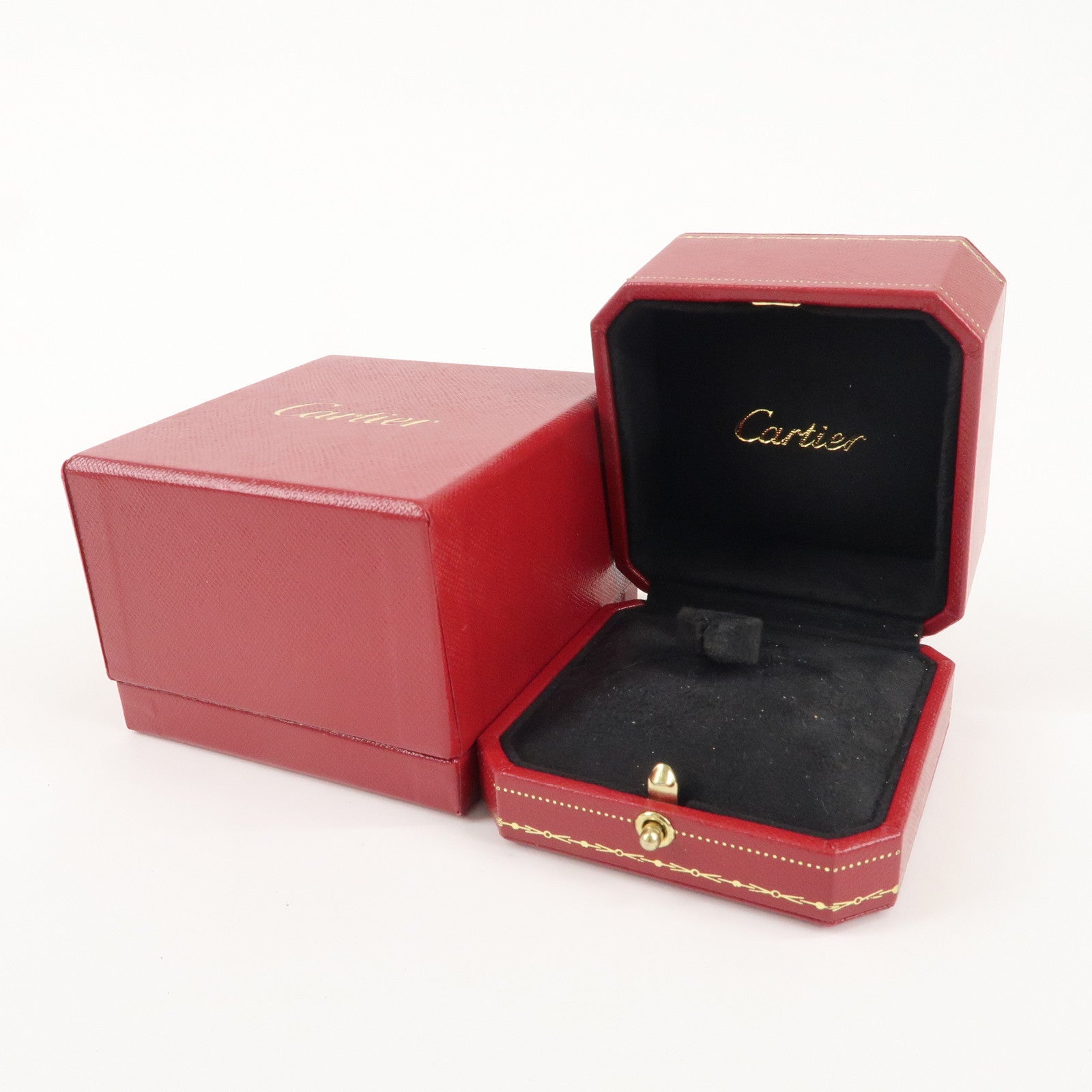 Cartier Set of 2 Ring Box Display Box Jewelry Box For Ring