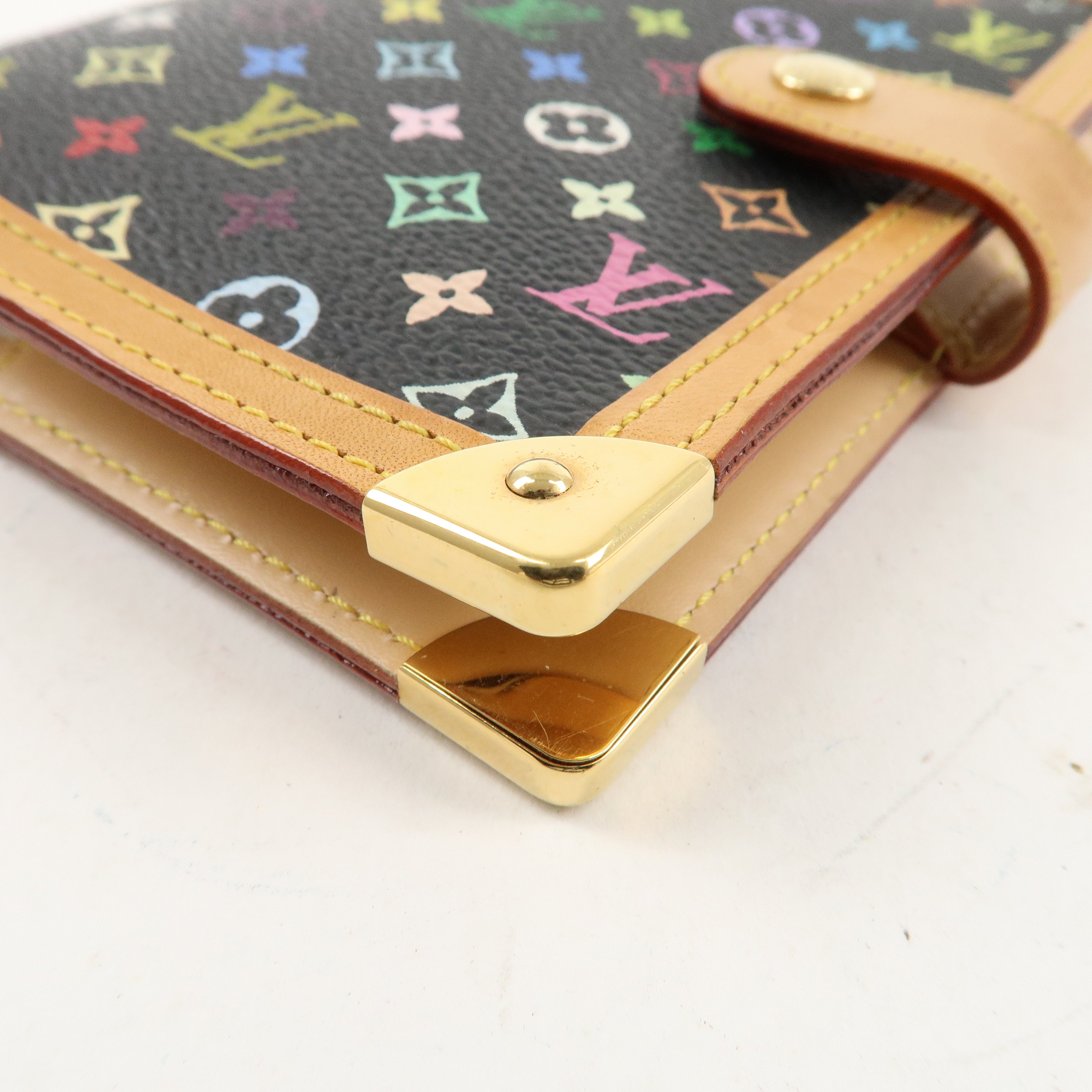 Louis Vuitton Monogram Multi Color Agenda PM Planner Cover R20895