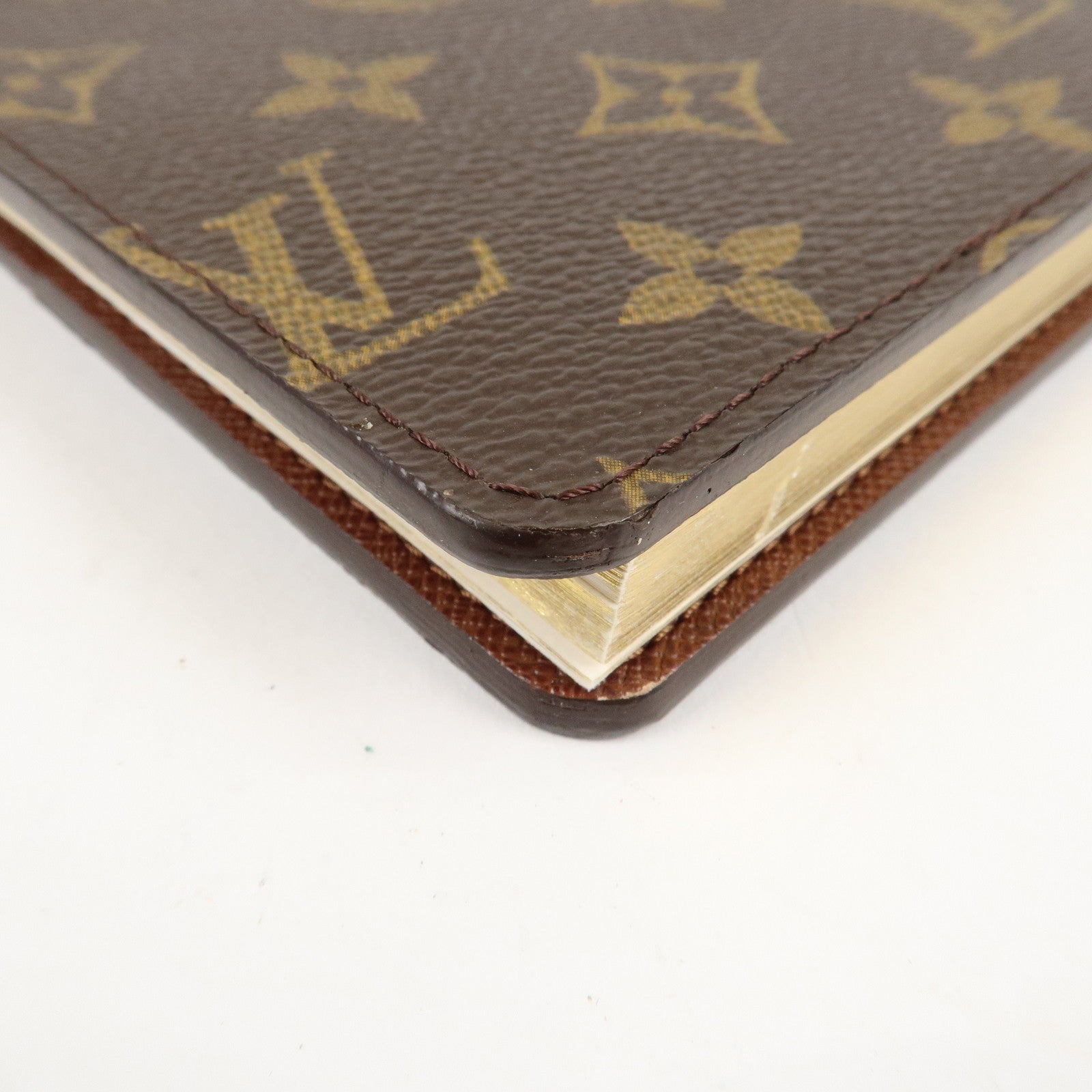 Louis Vuitton Monogram Agenda Bureau Planner Cover R20001 Used