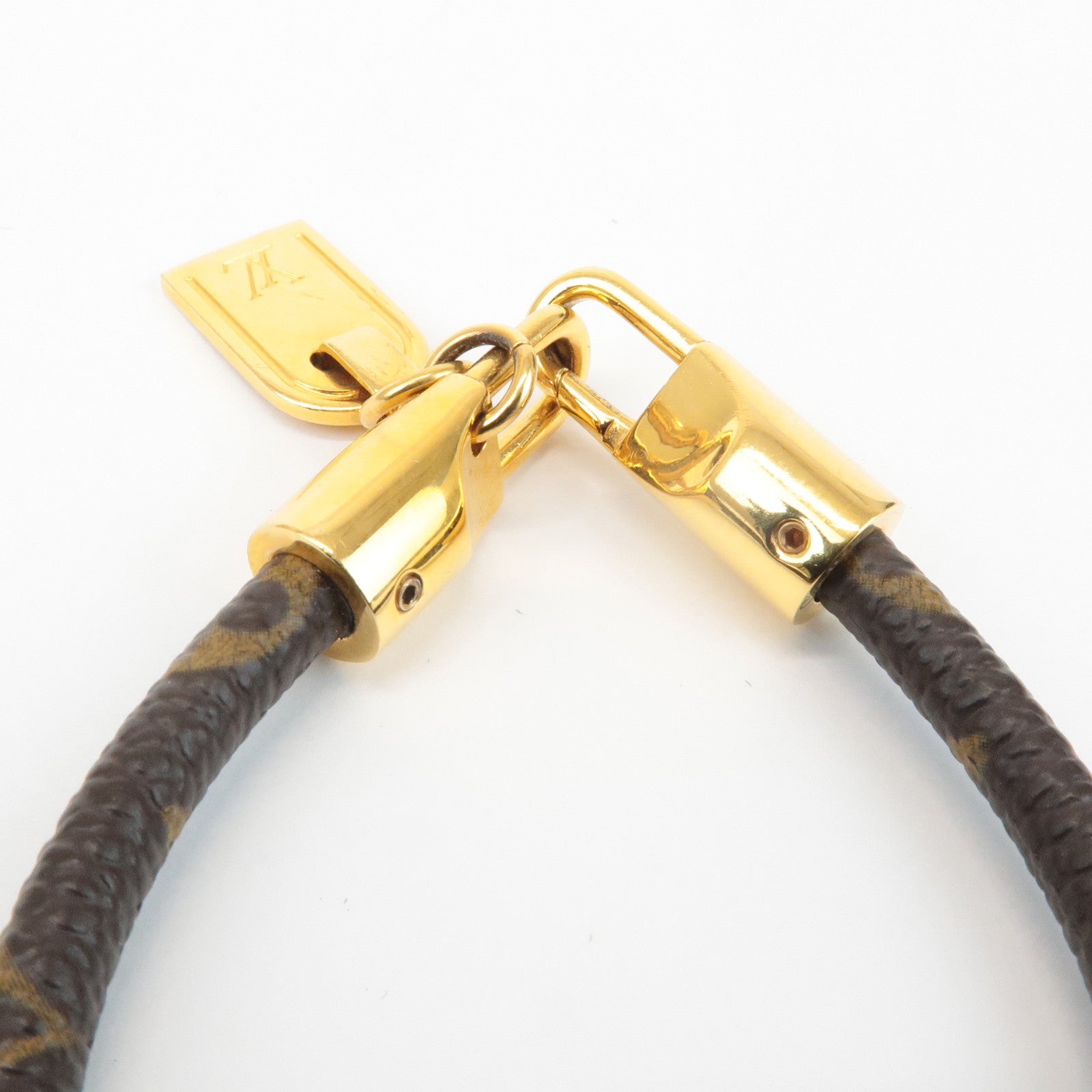 Louis Vuitton Monogram Bracelet Lock It Monogram M6605F Used