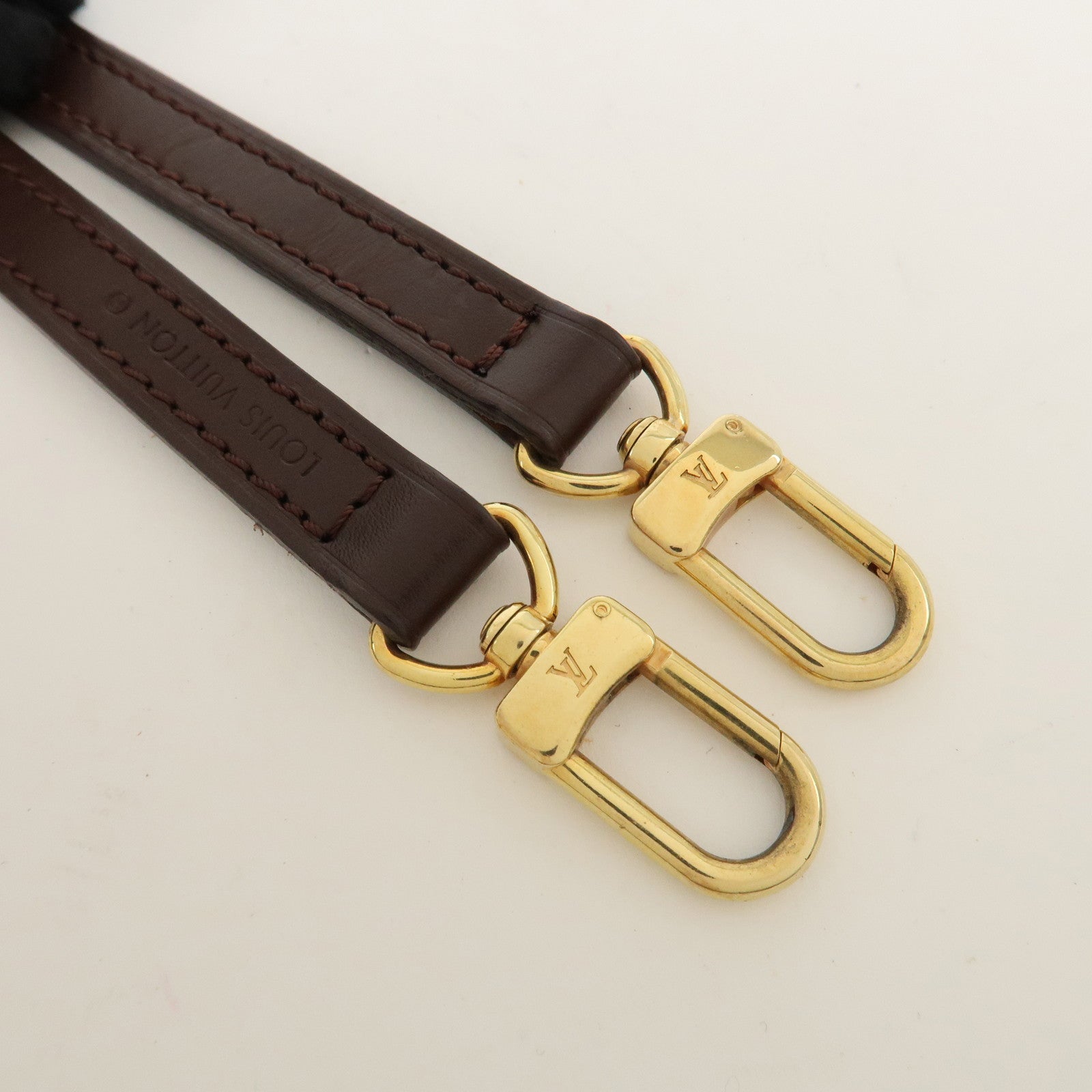 Louis Vuitton Leather Shoulder Strap For Epi Bag Brown Used