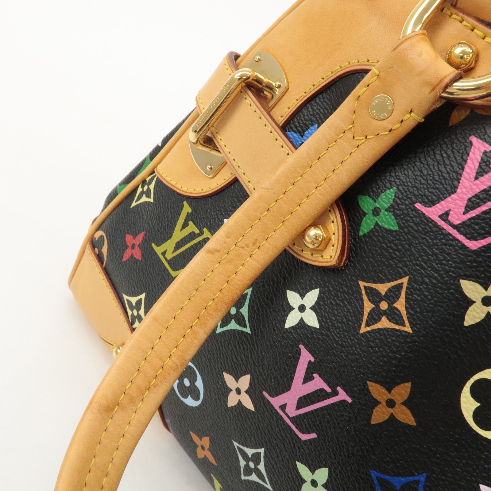 Louis Vuitton Monogram Multi Color Claudia Hand Bag M40194