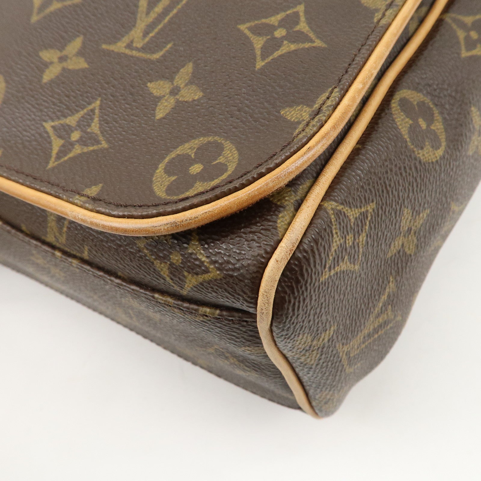 Louis Vuitton Monogram Abbesses Messenger Bag Brown M45257