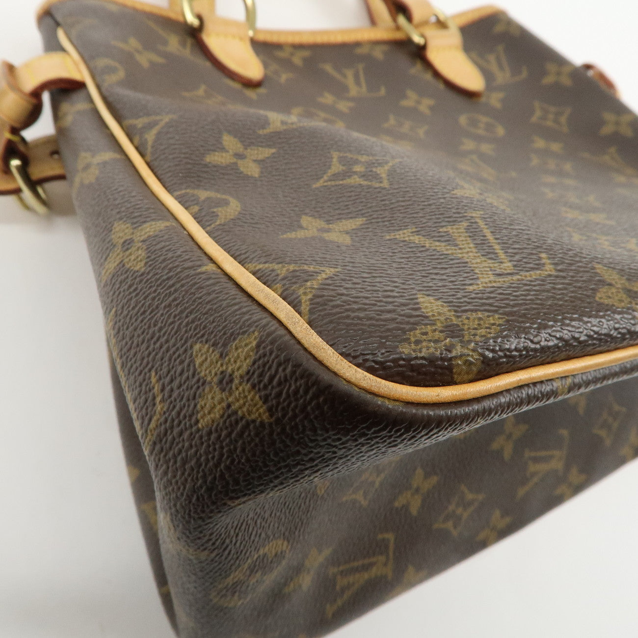 Louis Vuitton Monogram Batignolles Tote Bag Hand Bag M51156 Used