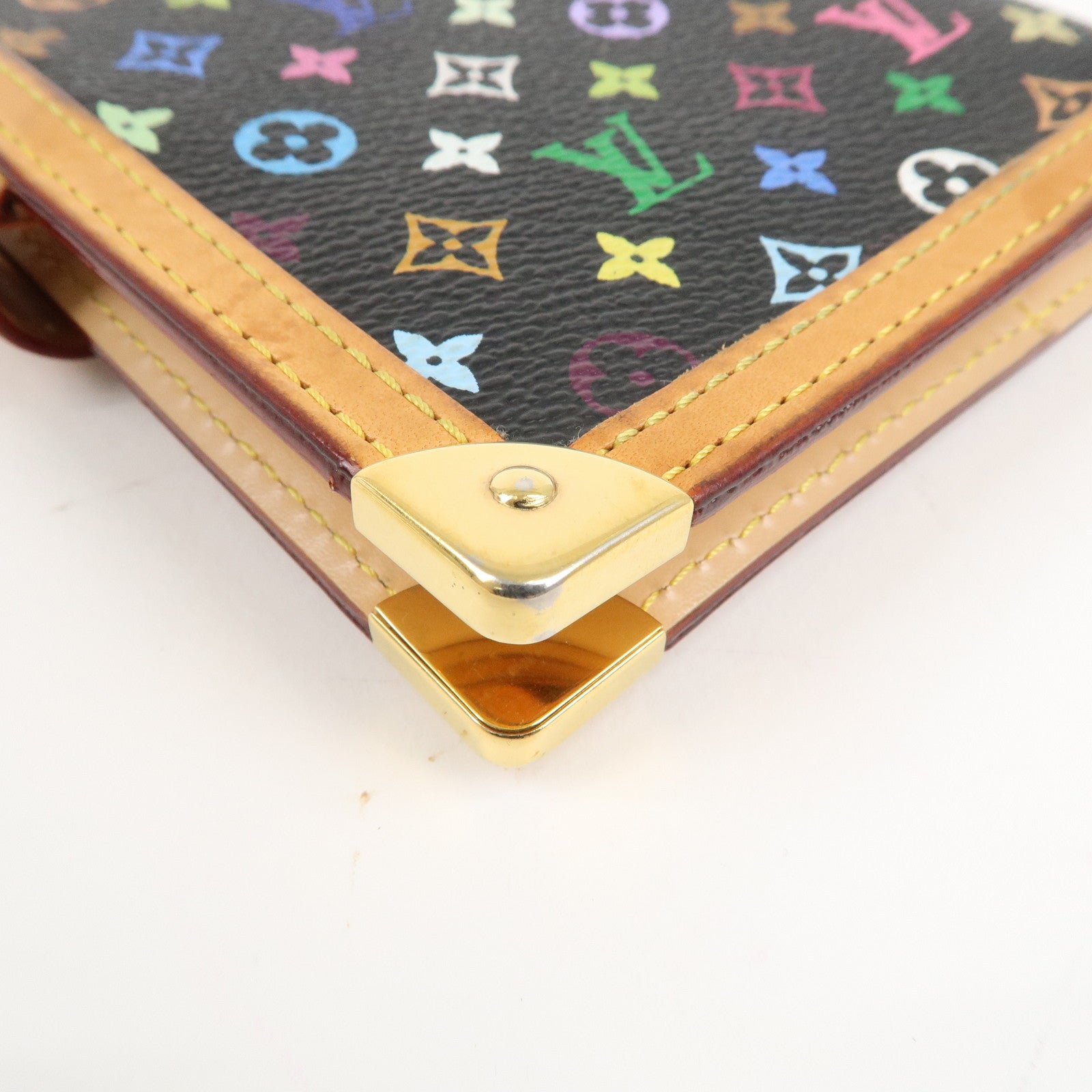 Louis Vuitton Monogram Multi Color Agenda PM Planner Cover R20895