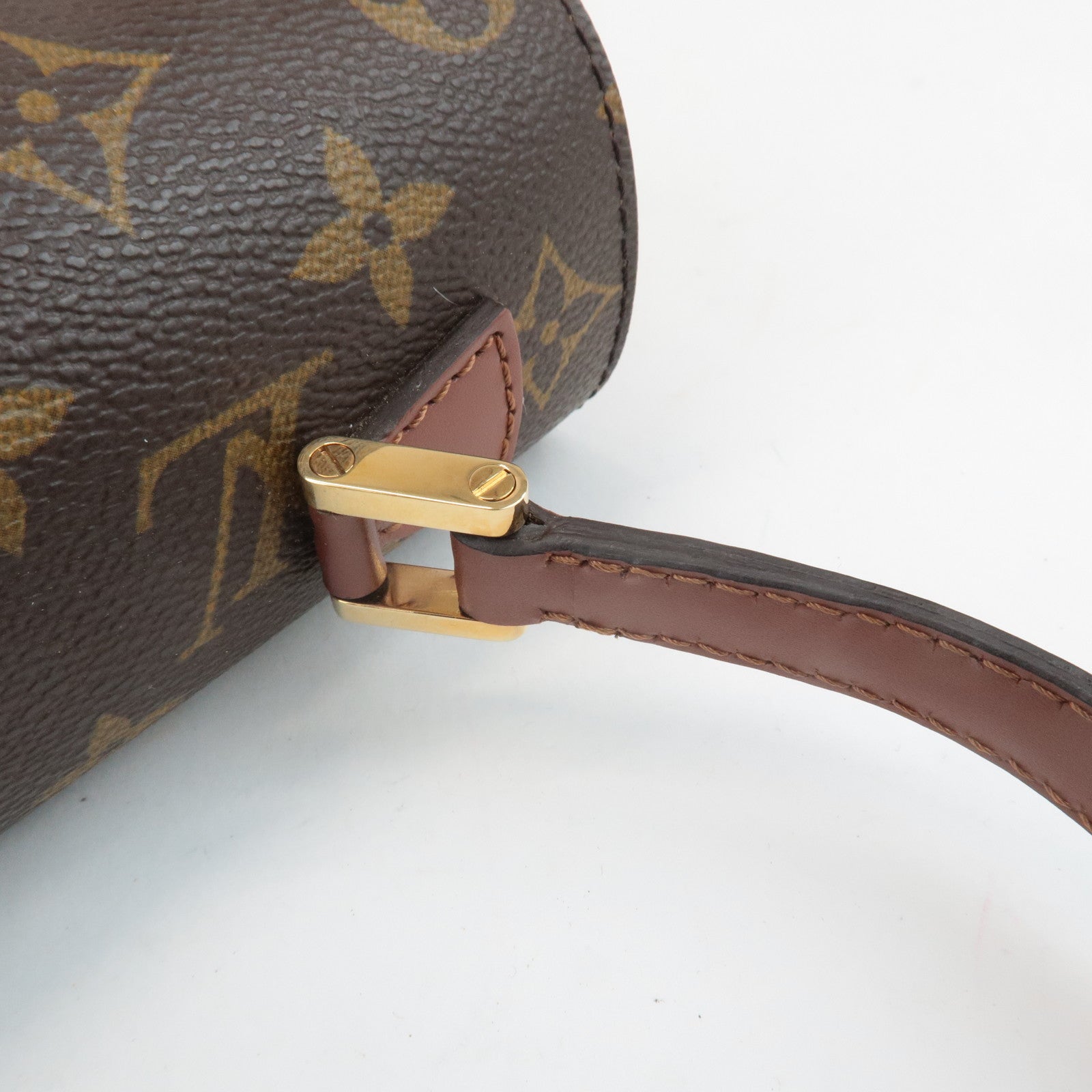 Louis Vuitton Monogram Concorde Hand Bag Brown M51190 Used