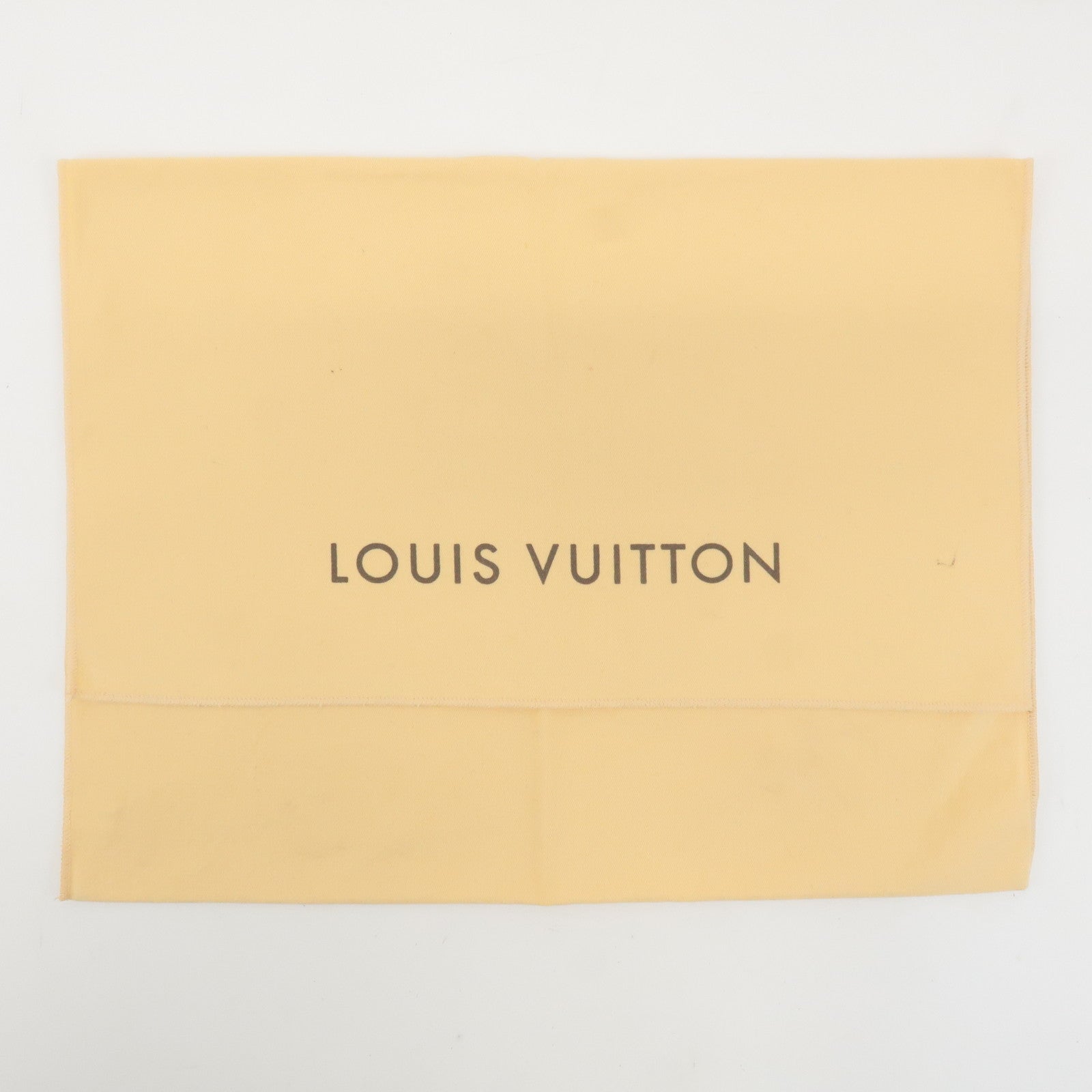 Louis Vuitton Set of 10 Storage Bag Dust Bag Flap Type Beige