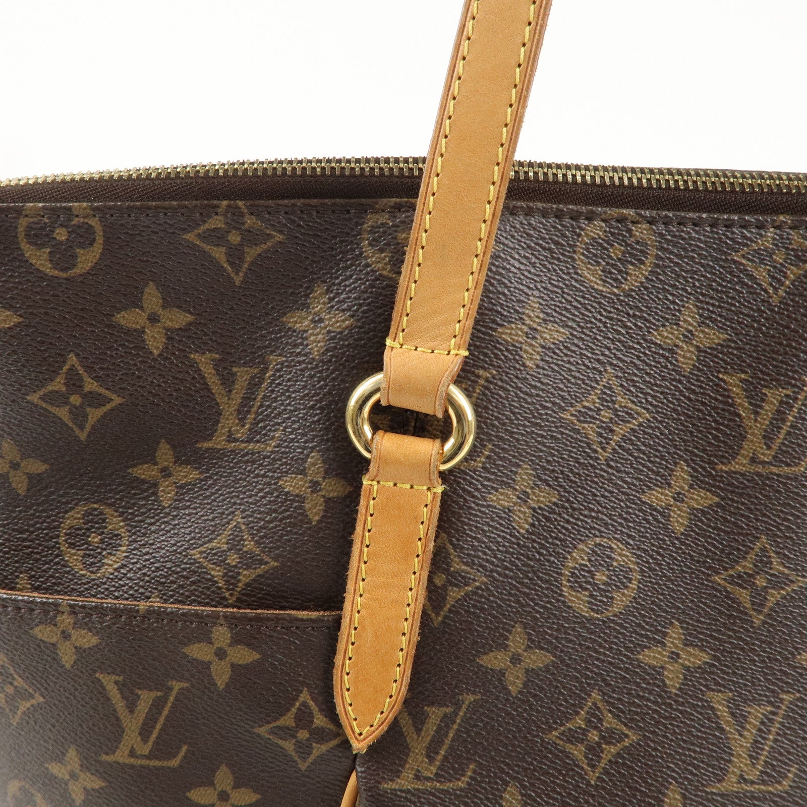 Louis Vuitton Monogram Totally MM Tote Bag Hand Bag M56689