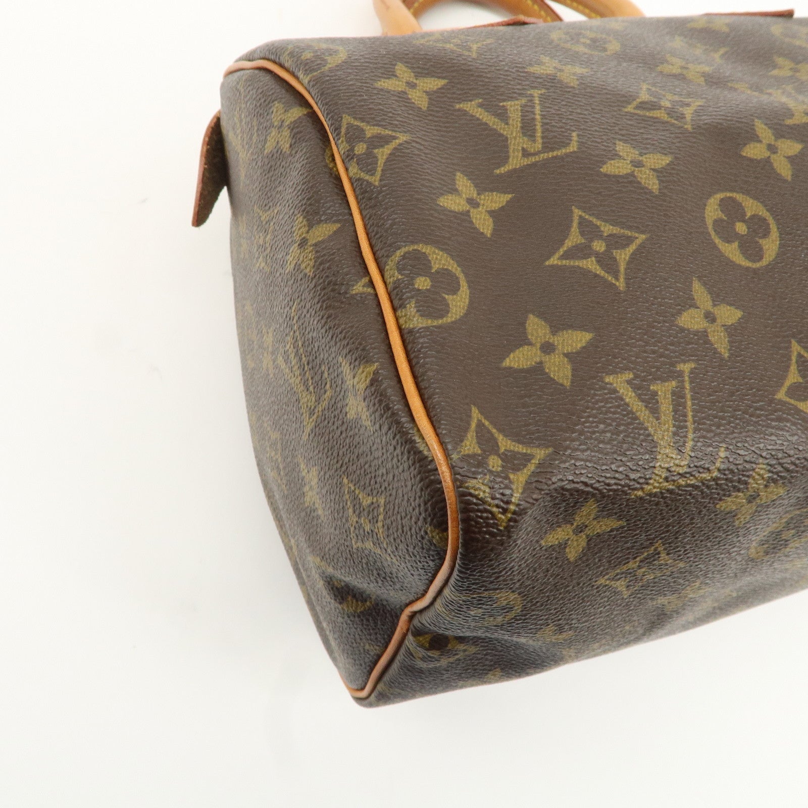 Louis Vuitton Monogram Speedy 25 Hand Bag Boston Bag M41528 Used