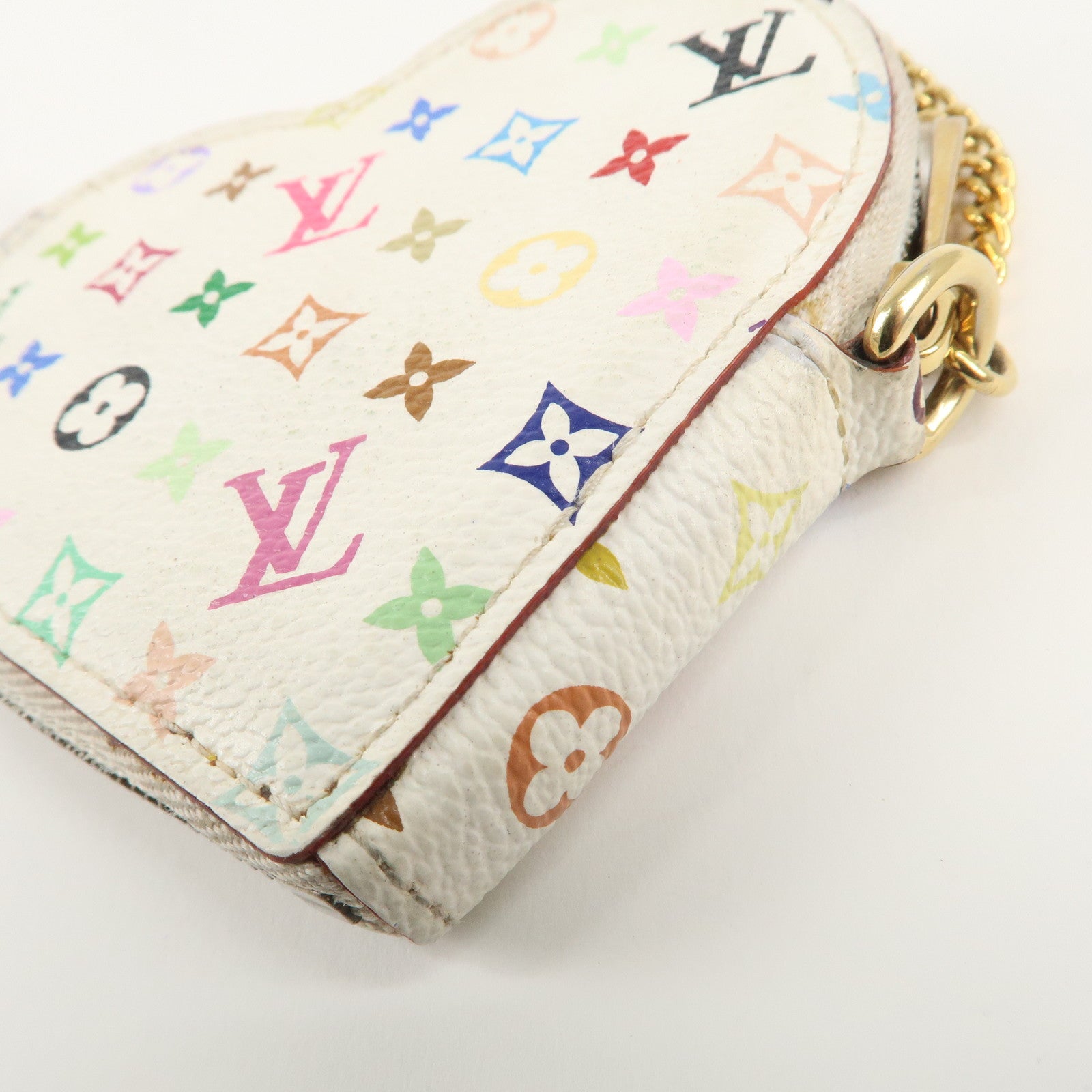 Louis Vuitton Monogram Multi Color Porte Monnaie Coeur M60040