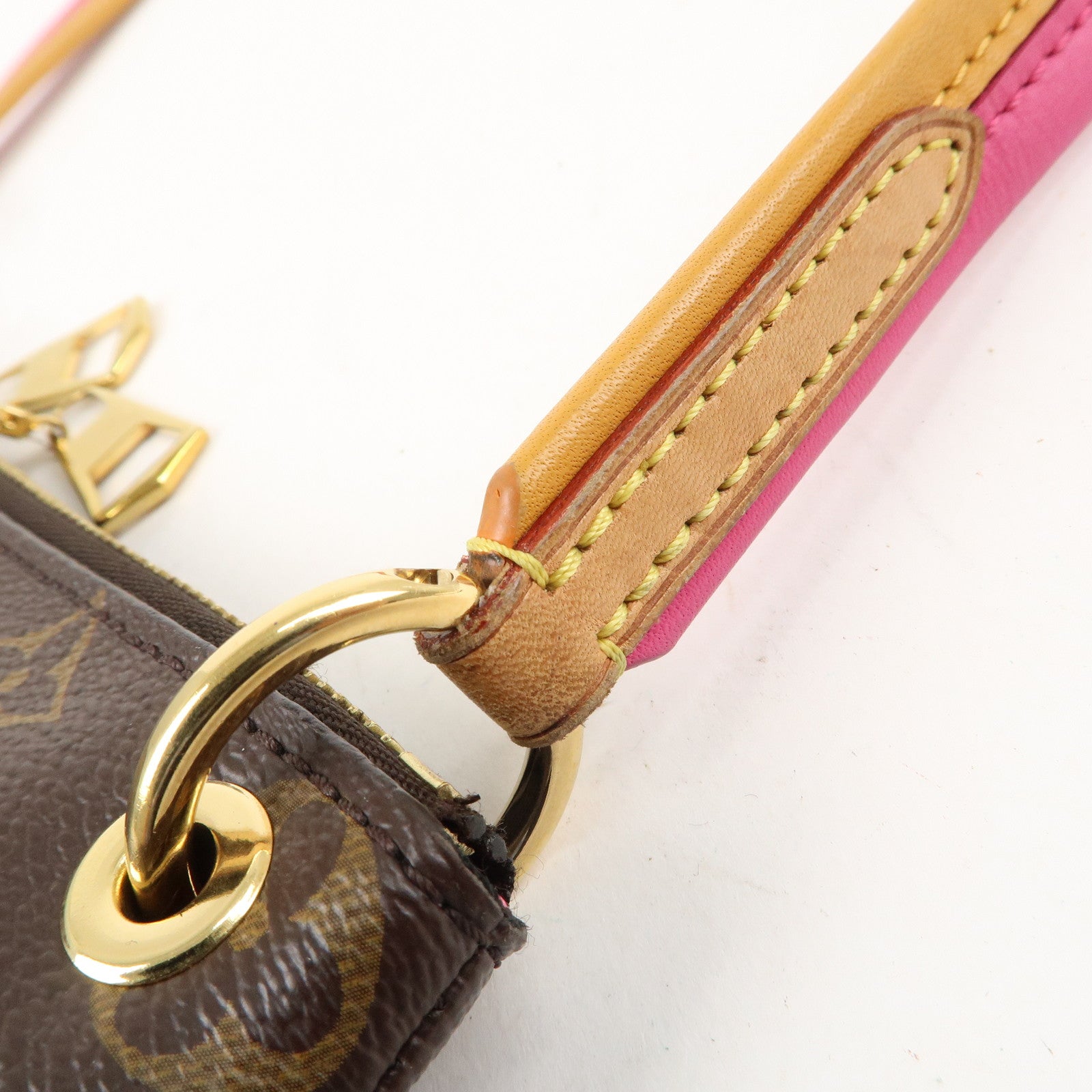 Louis Vuitton Monogram Lorette Shoulder Bag Hot Pink M44053