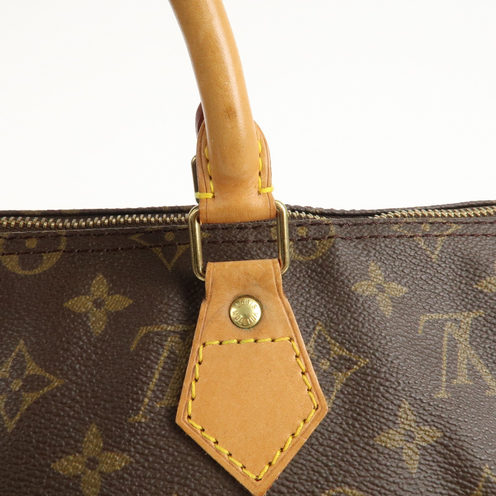 Louis Vuitton Monogram Speedy 35 Hand Bag Boston Bag M41524 Used