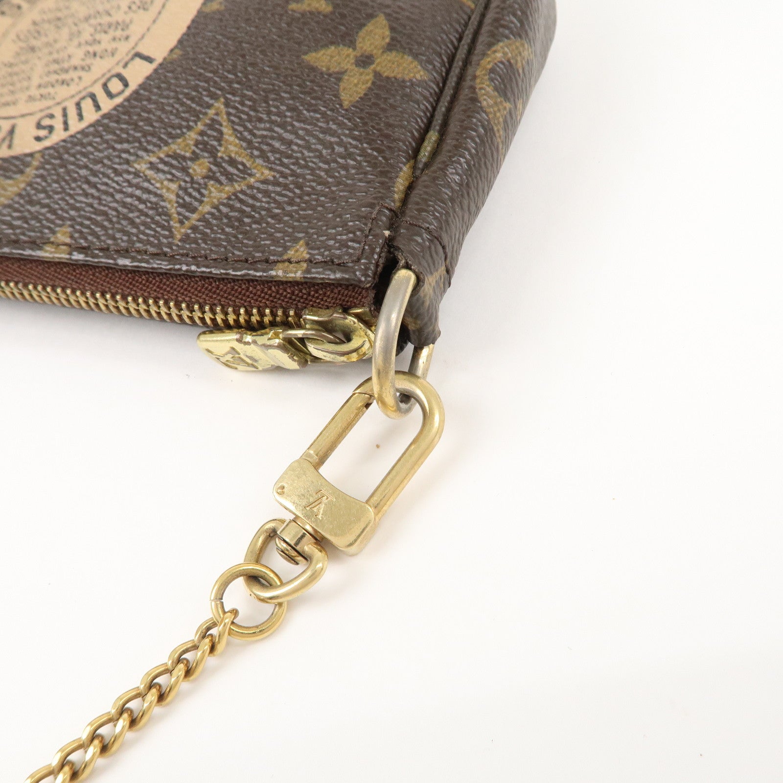 Louis Vuitton Monogram T&B Mini Pochette Accessoires Pouch M60153