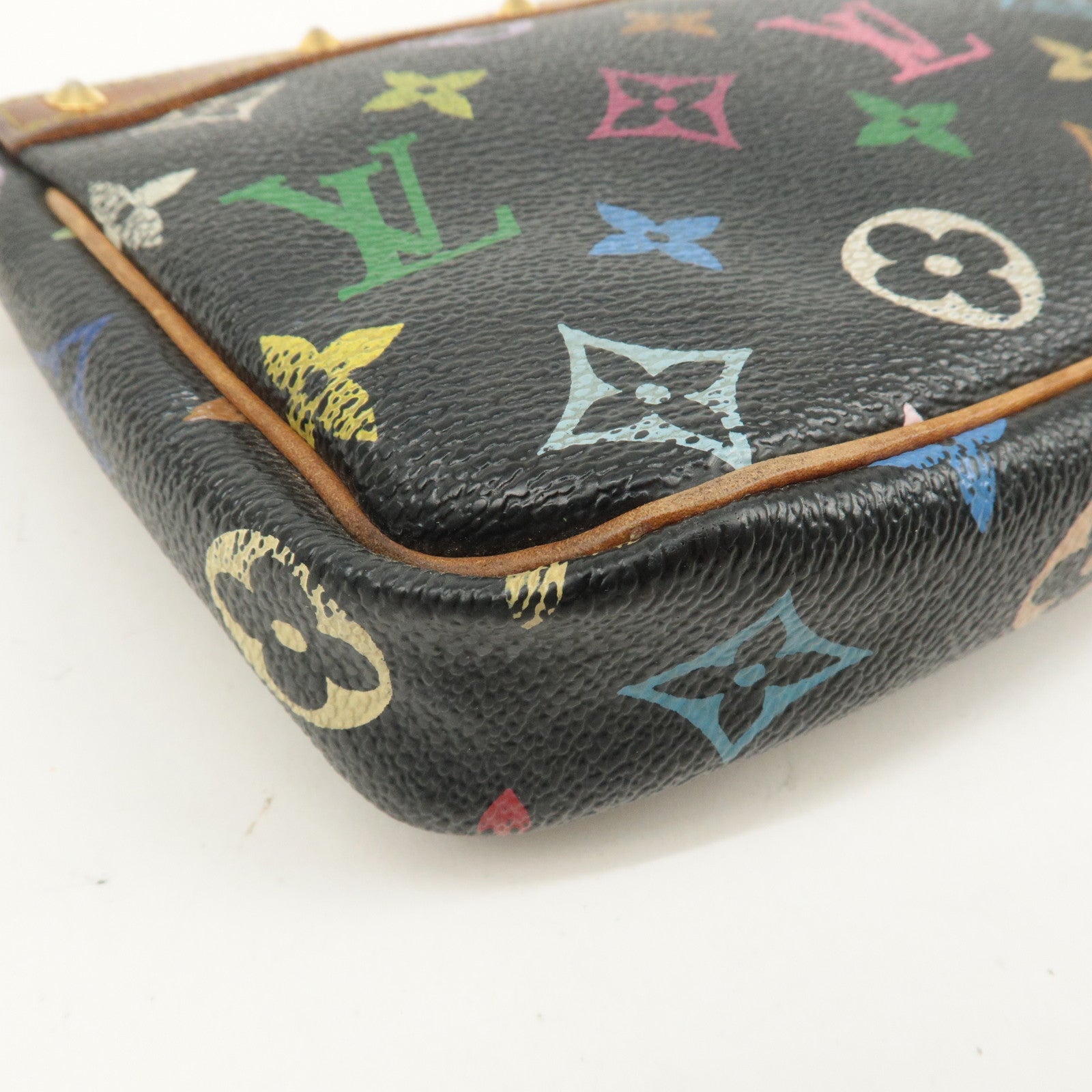 Louis Vuitton Monogram Multicolor Pochette Accessoires Noir M92648