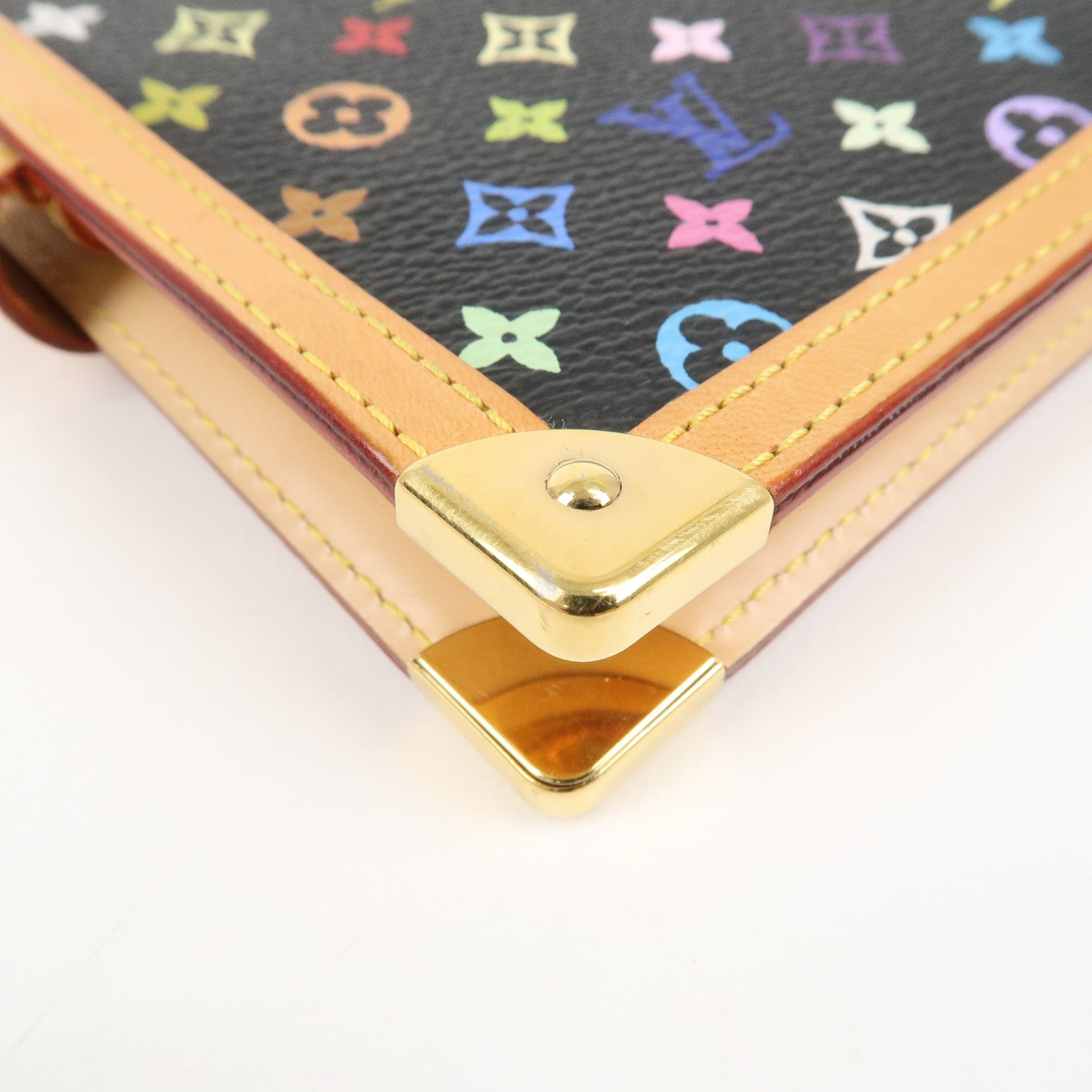 Louis Vuitton Monogram Multi Color Agenda PM Planner Cover R20895