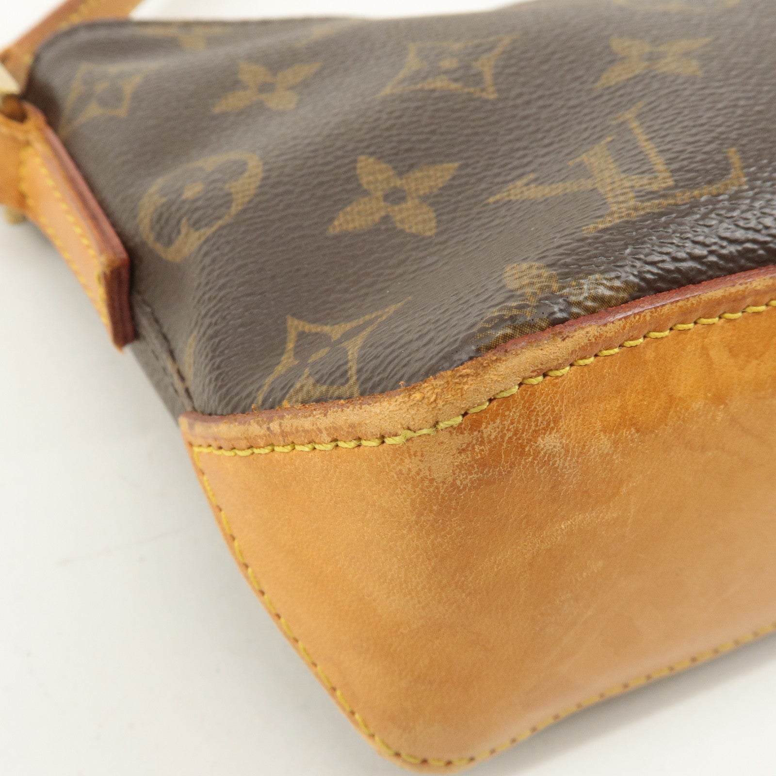 Louis Vuitton Monogram Trotteur Shoulder Bag Brown M51240